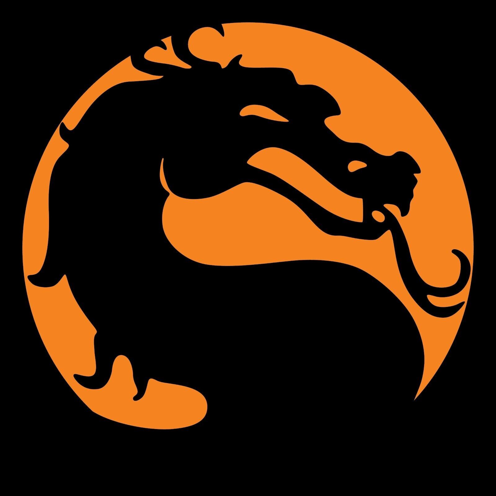 Mortal Kombat Circle logo Vinyl Decal / Sticker 10 Sizes!!! FAST SHIP TRACKING