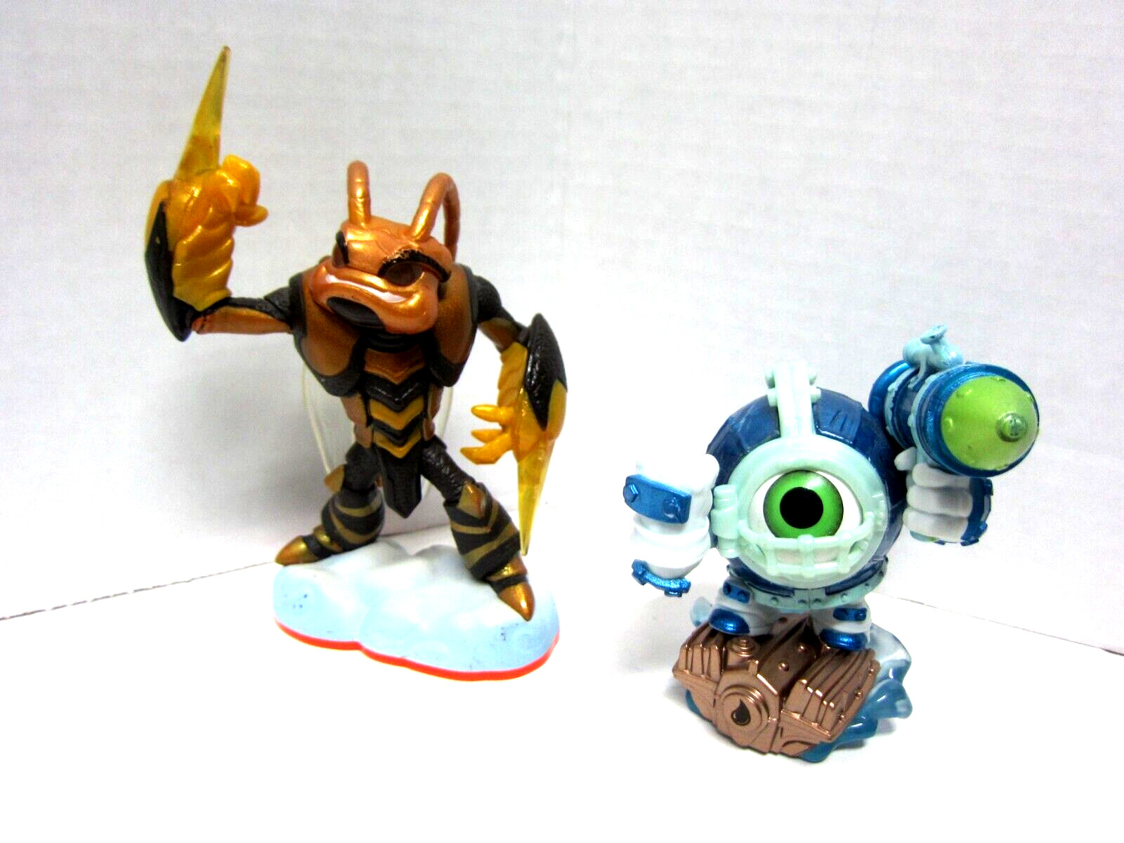 Lot 9 Skylanders Granite Crusher Golden Queen Swarm Pirate Ship Snap Shot