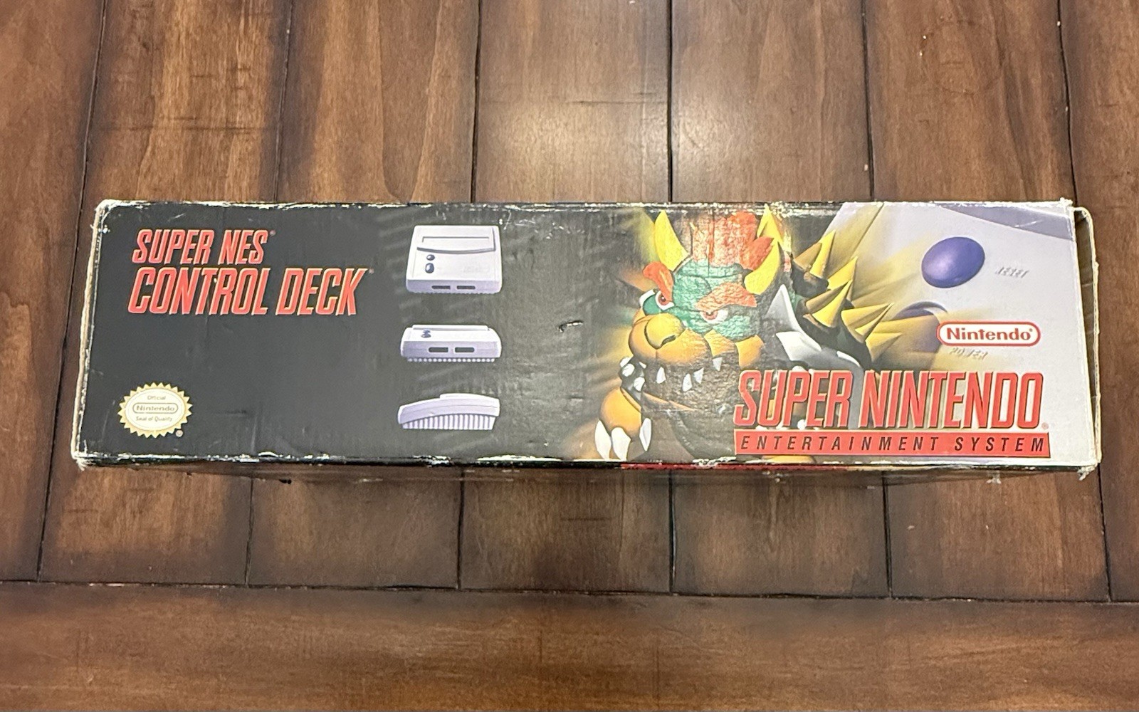 Super NES Control Deck SNES Jr. Console – CIB – No Manuals