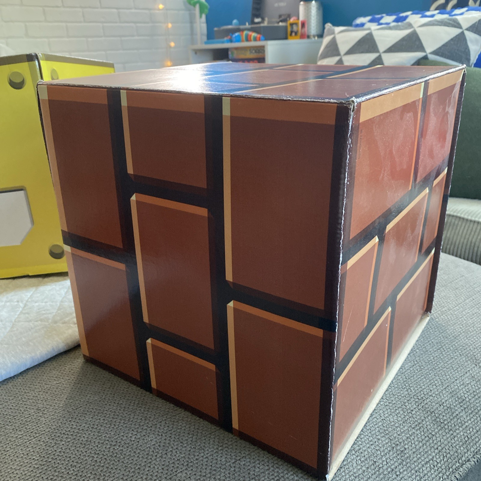 Super Mario Retro Game Store Promo Display – Cardboard Standee Set (2) – 12×12