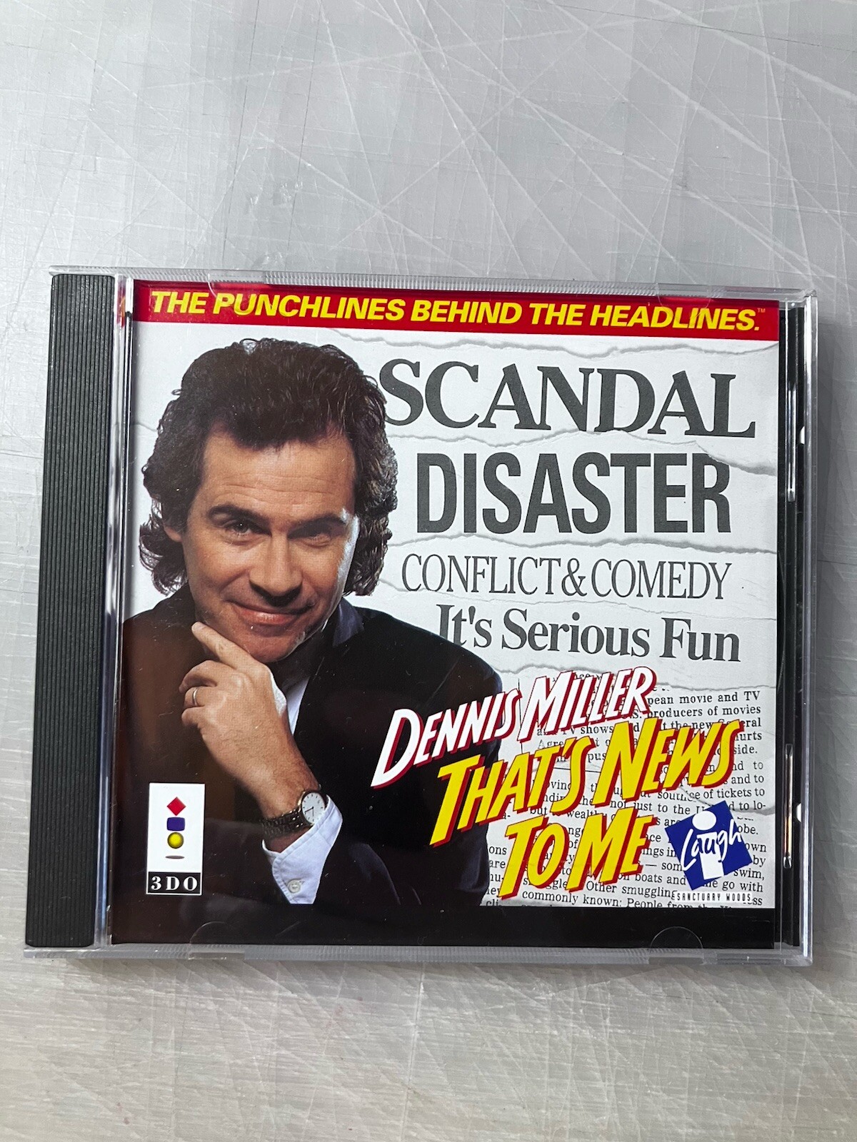 Dennis Miller That’s News To Me (3DO, 1994) Complete CIB Panasonic