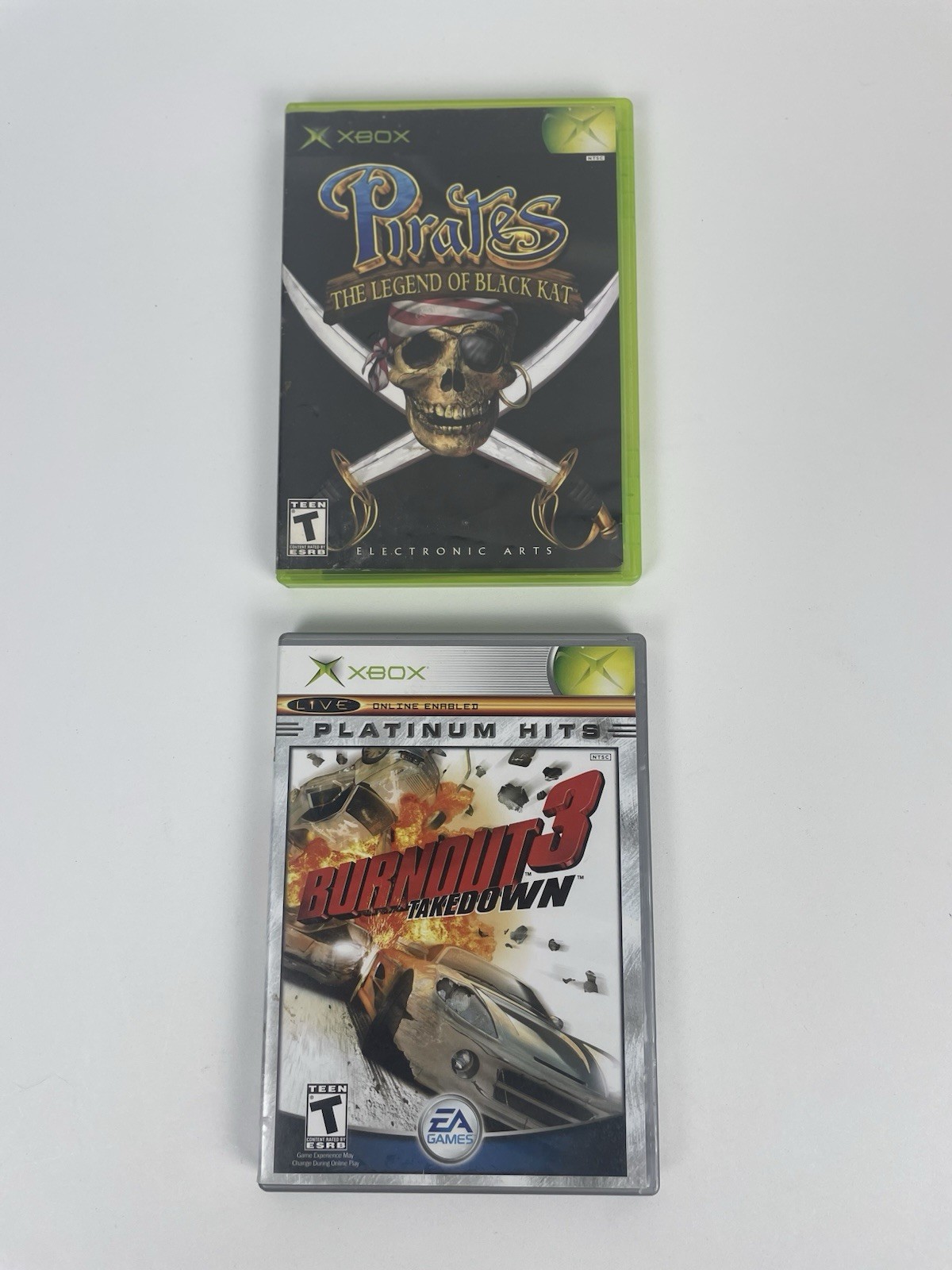 Microsoft Xbox 5 Game Lot Grabbed by the Ghoulies, Star Wars, Spartan