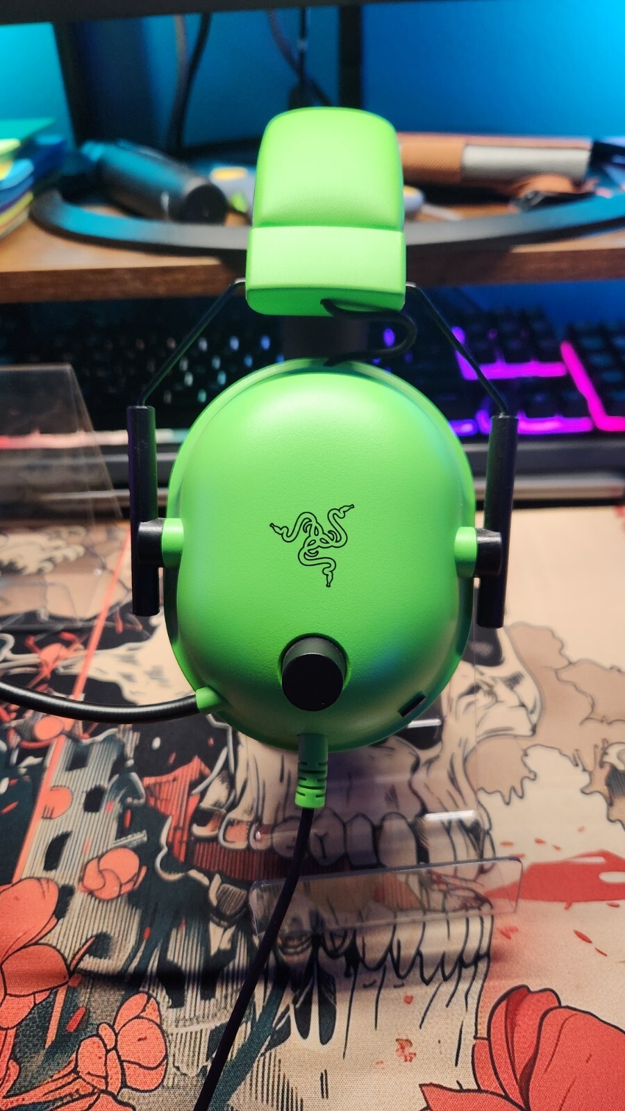 Razer BlackShark V2 X Gaming Headset 7.1 Surround Sound – Green