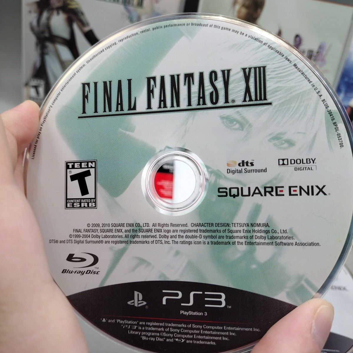 Lot of 3 Final Fantasy Playstation 3 Games XIII, XIII Lightning Returns, X | X2