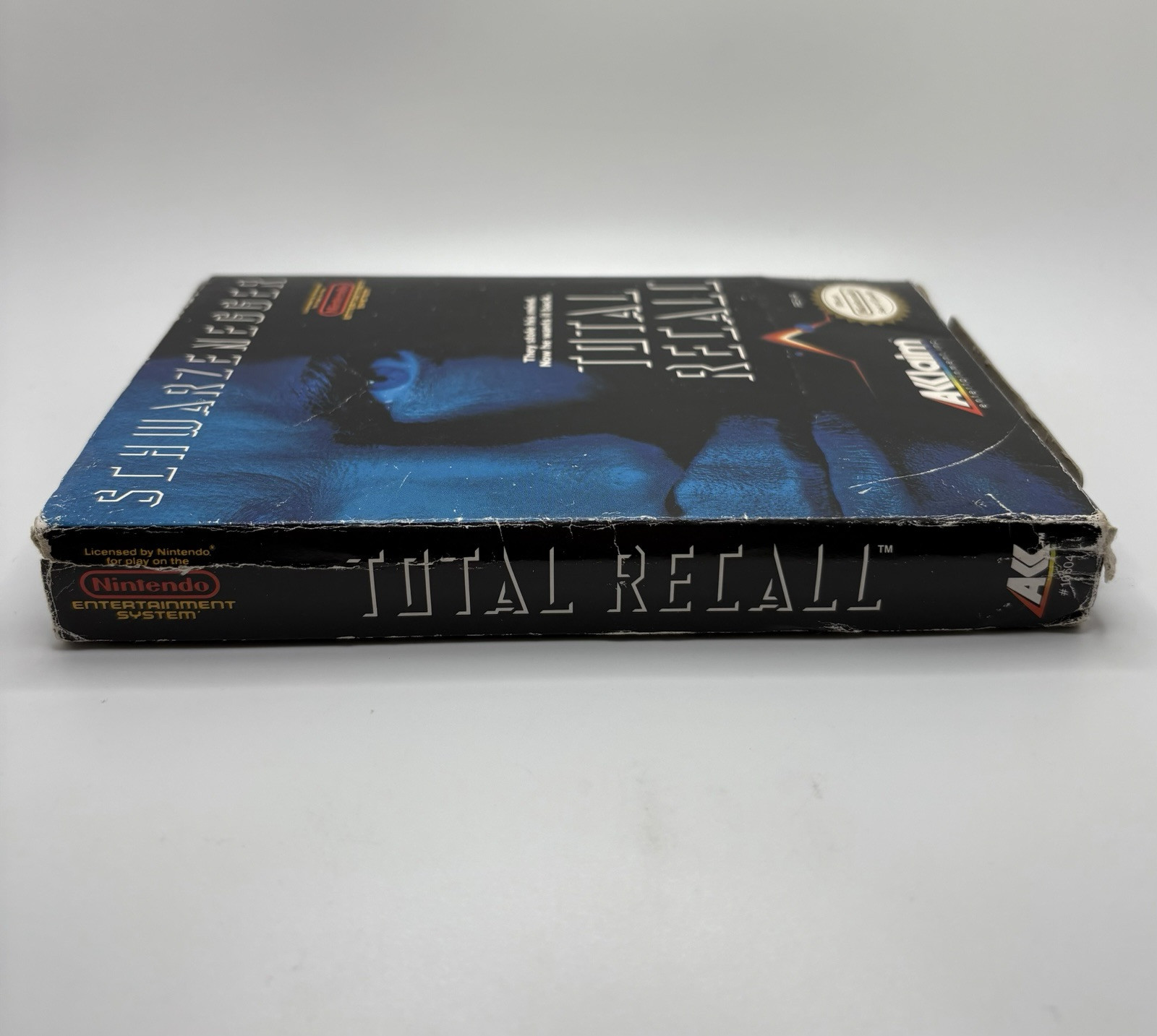 Total Recall CIB W/ Box Manual Game Inserts Nintendo NES 1990 Complete Tested