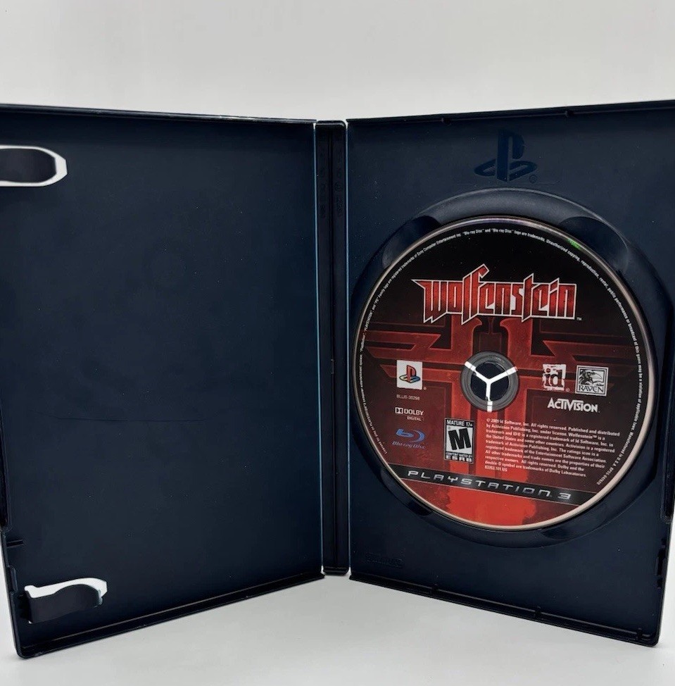 2009 Wolfenstein Sony PlayStation 3 PS3 Disc Only