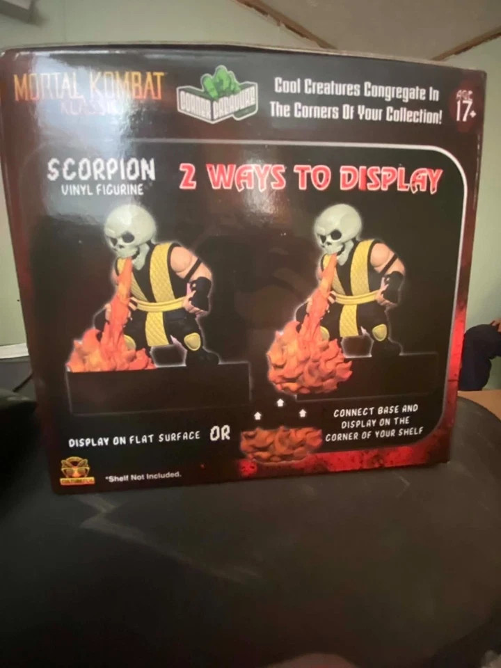 Mortal Kombat 2 Super Nintendo Snes Scorpion Vinyl Figure Arcade Genesis Klassic