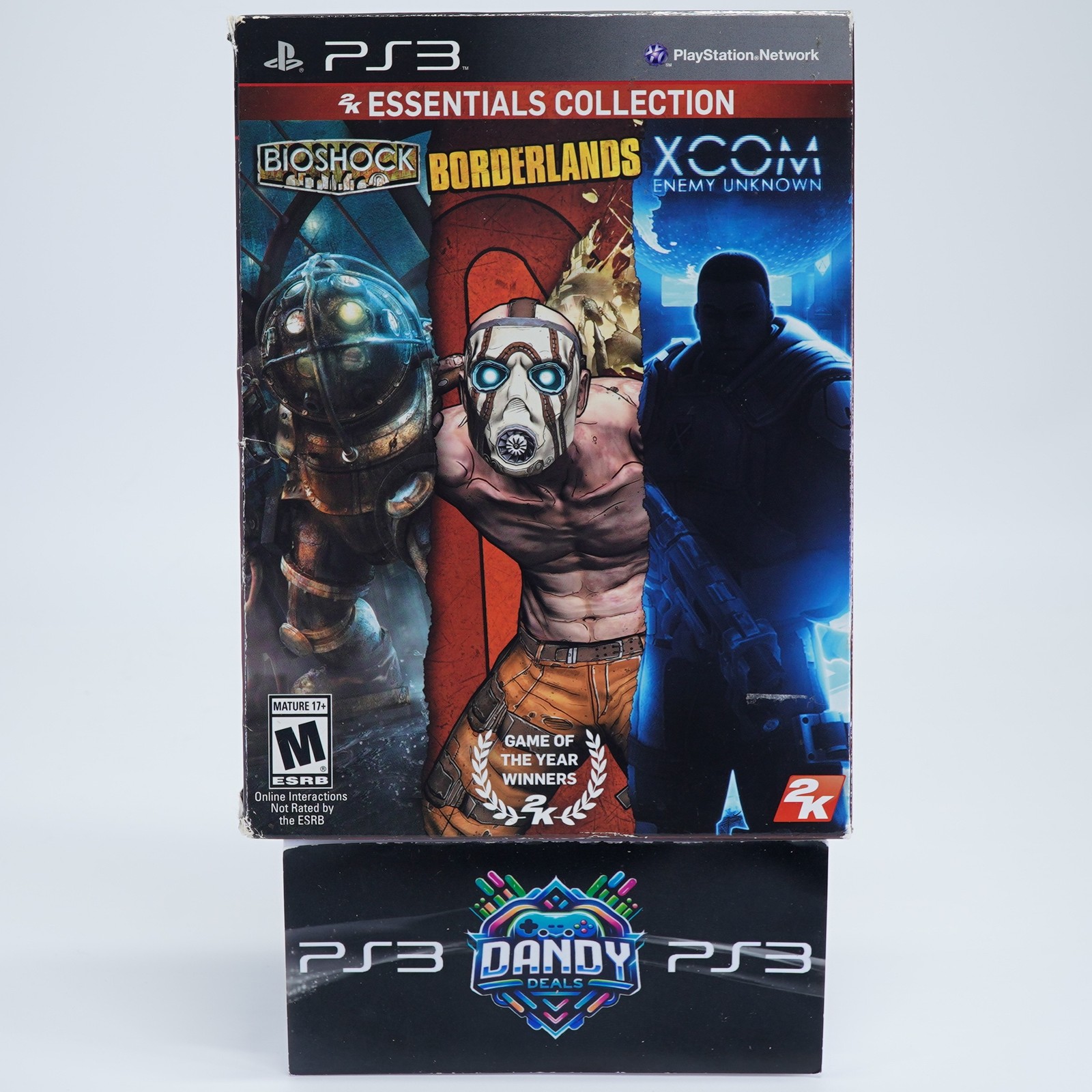 2K Essentials Collection PS3 CIB W/ Bioshock + Borederlands + Xcom – PlayStation