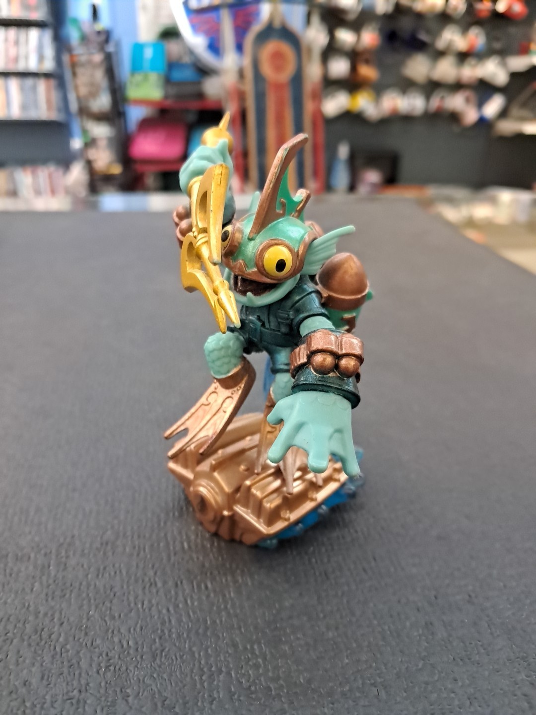 Activision Skylanders Deep Dive Gill Grunt Figure 2015 Trident