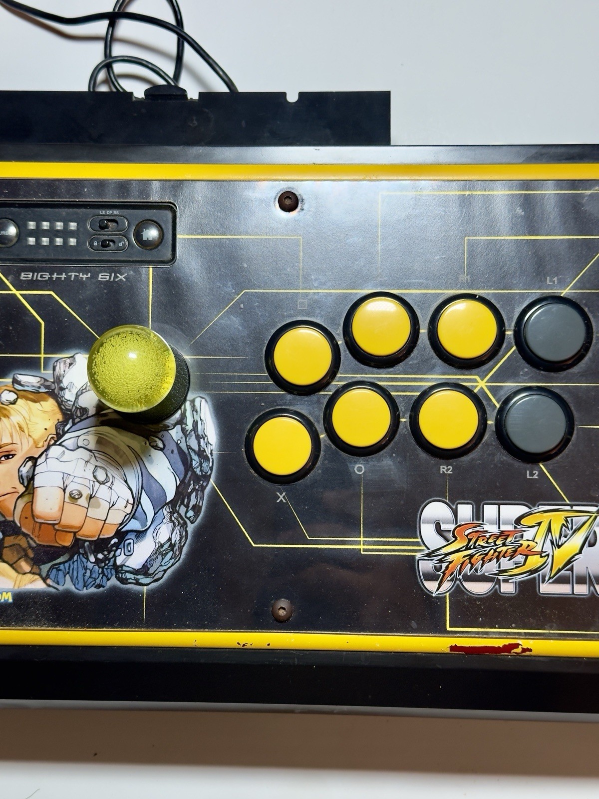 Super Street Fighter IV PS3 Arcade Fightstick Tournament Edition Capcom Tested