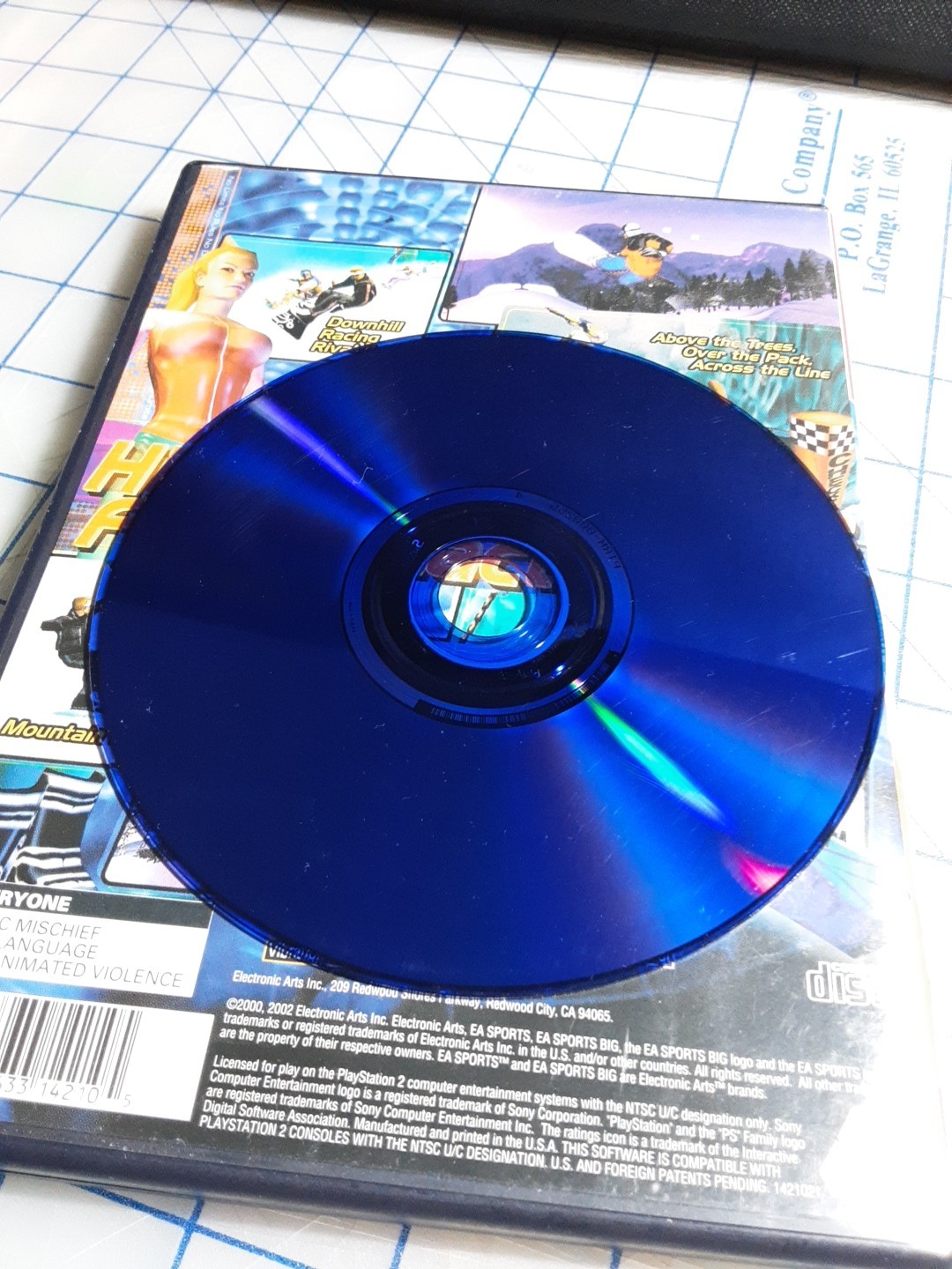 SSX PlayStation 2 With Manual Tested Working