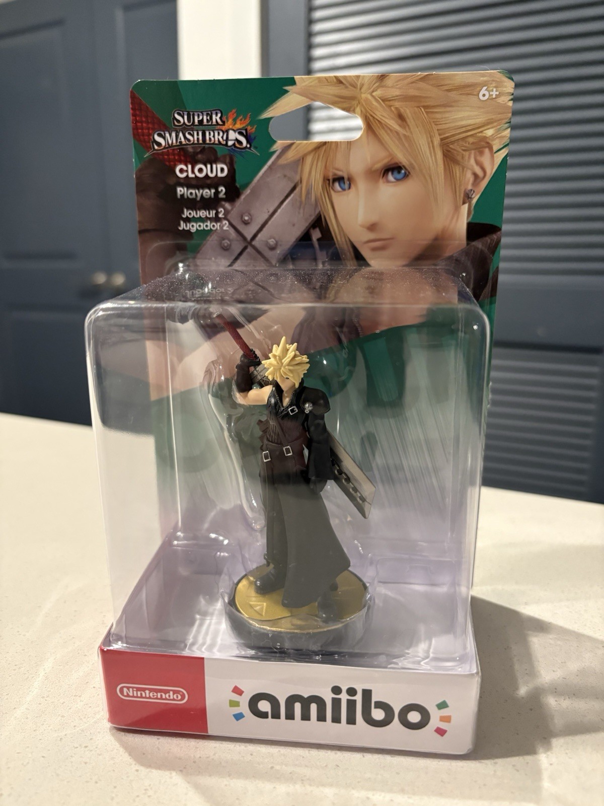 Nintendo Amiibo Super Smash Bros Cloud Player 2