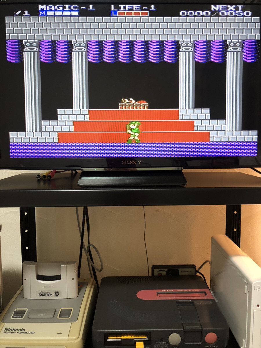 The Legend of Zelda 2 Link Adventure Nintendo Famicom Disk System 1987 Japan