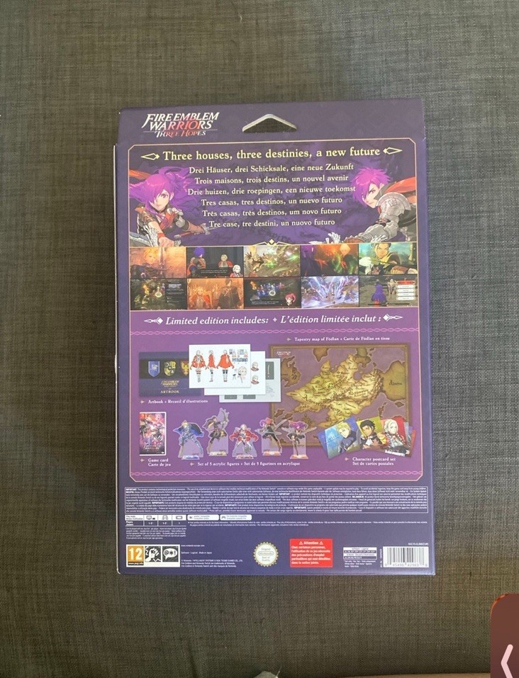 Fire Emblem Warriors Three Hopes Limited Edition NS EU US Seller In Hand