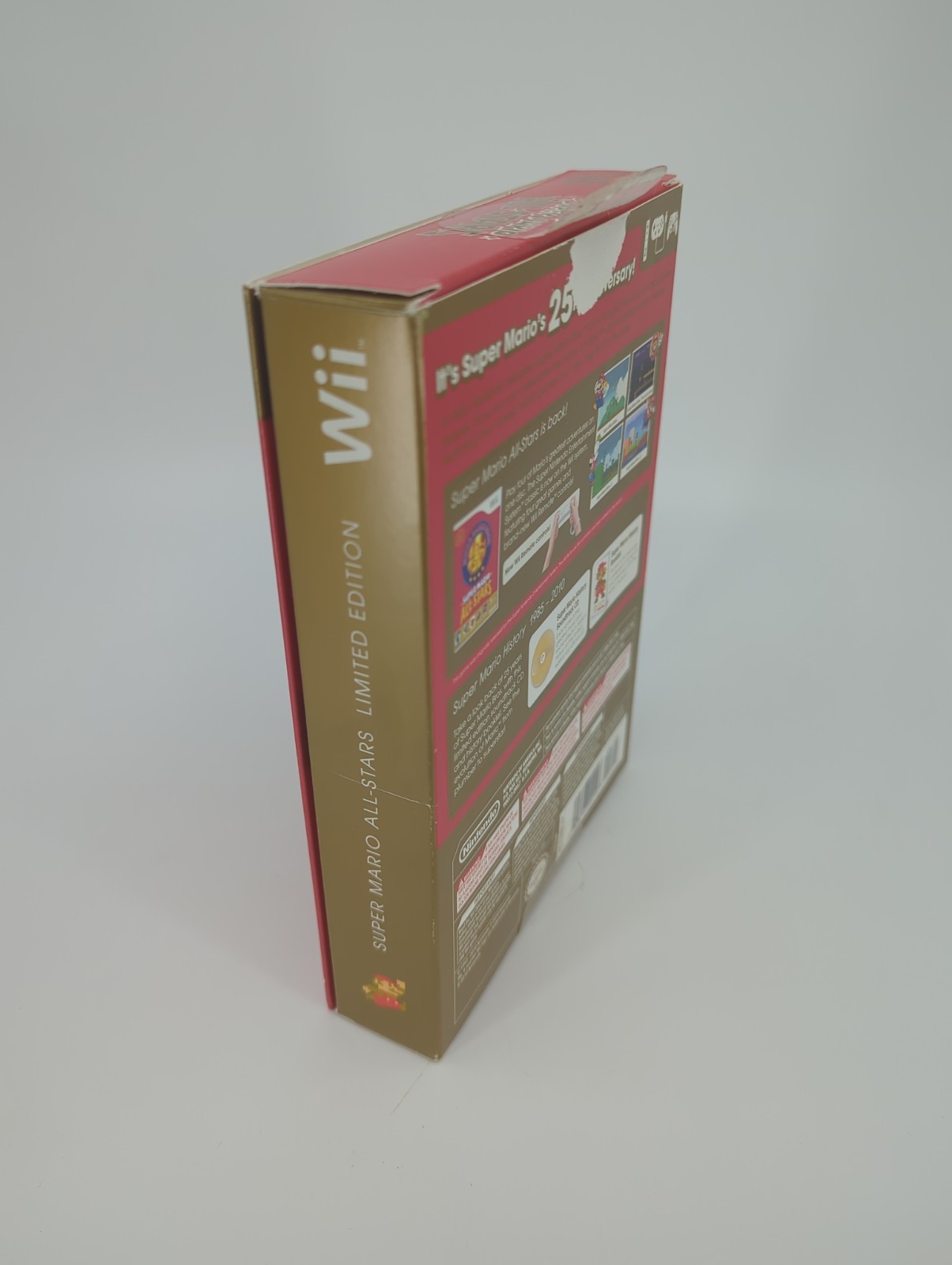 Super Mario All-Stars — Limited Edition (Nintendo Wii, 2010) – Complete In Box!