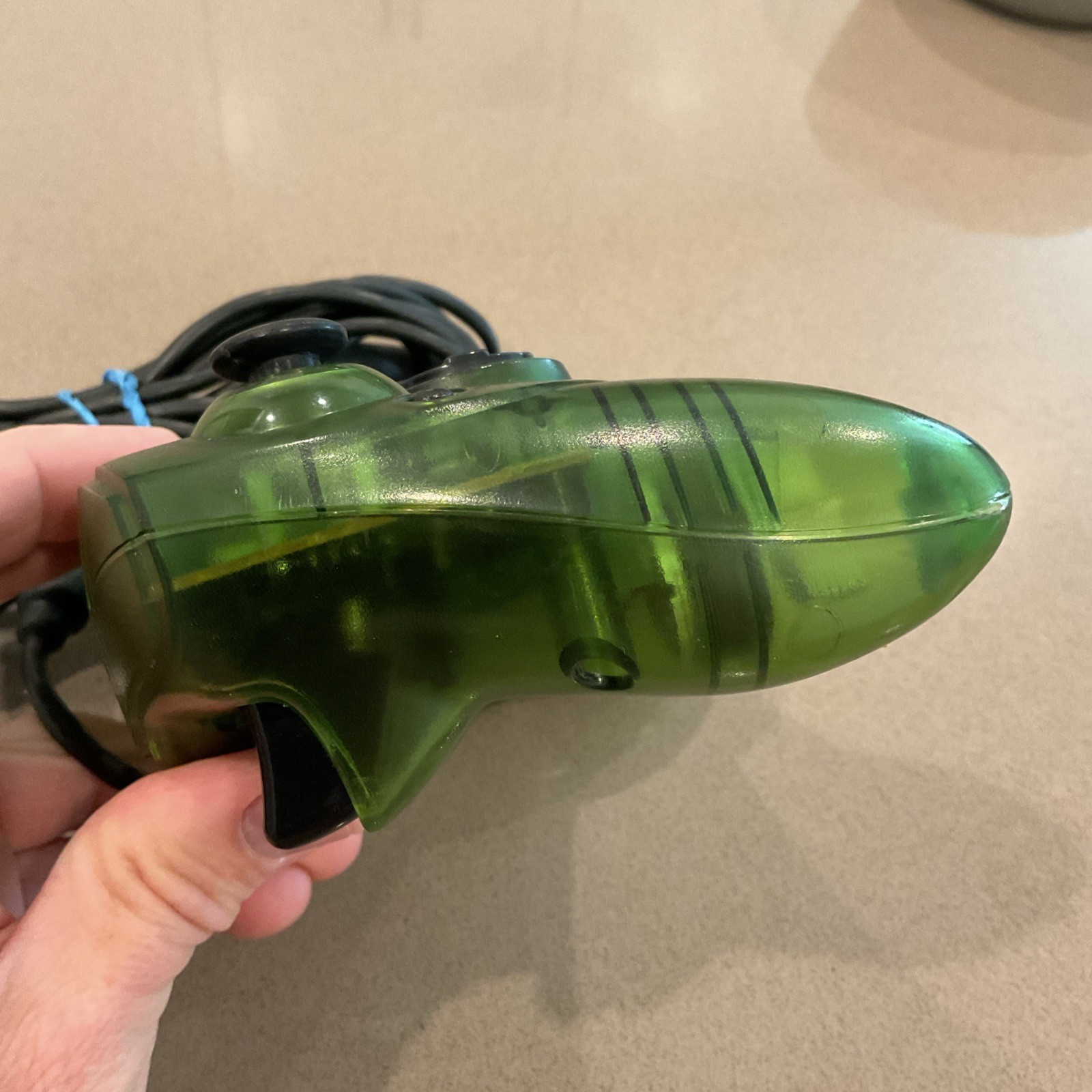 Original Xbox Limited Special Edition Halo LOGO Green OEM S Type Controller OEM