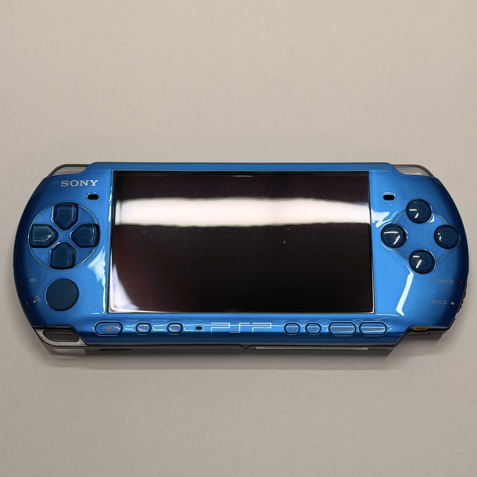 Sony PSP 3000 Vibrant Blue Console Excellent Condition Tested Working Bonus JP