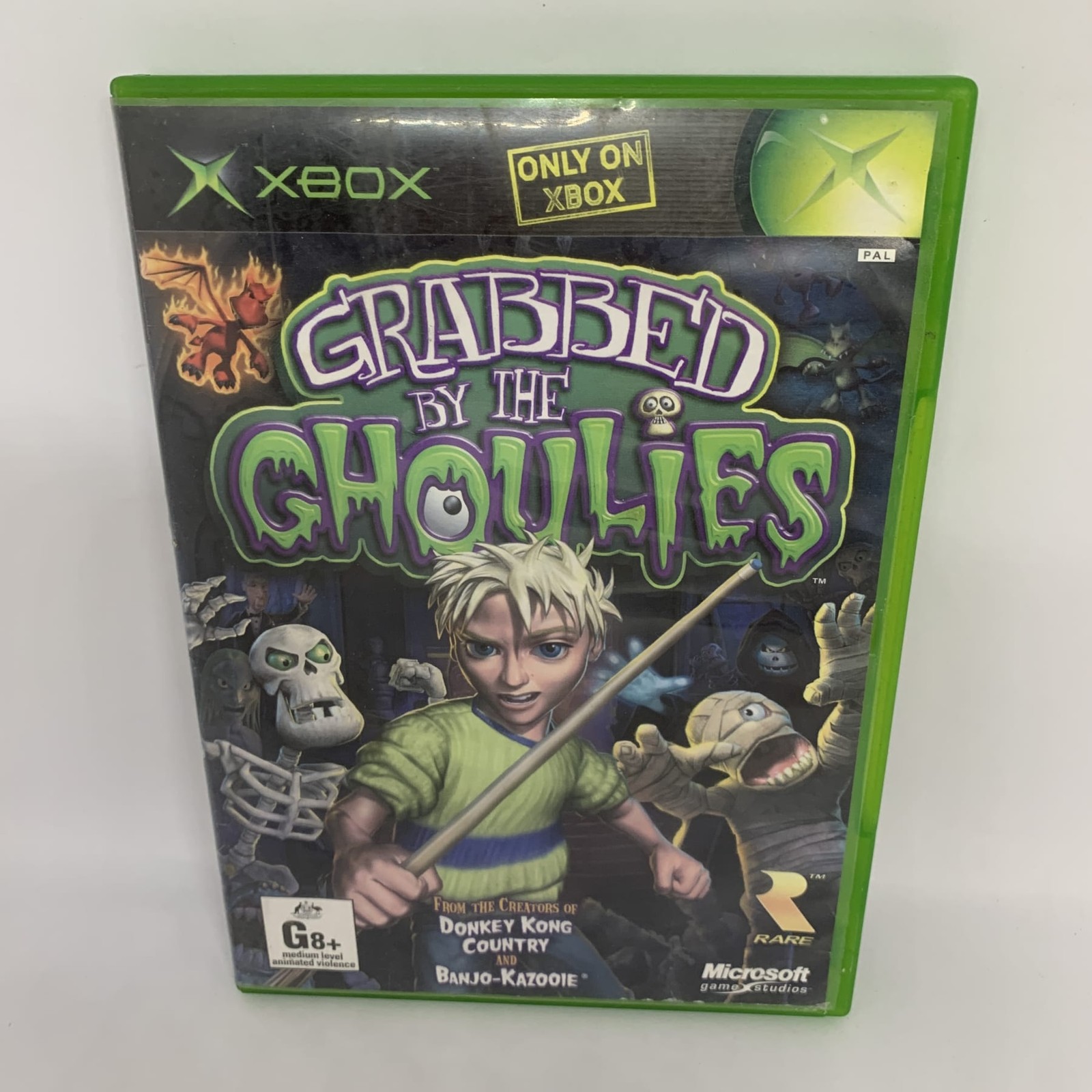 Grabbed By The Ghoulies XBOX OG PAL Game *NO MANUAL* Free Postage
