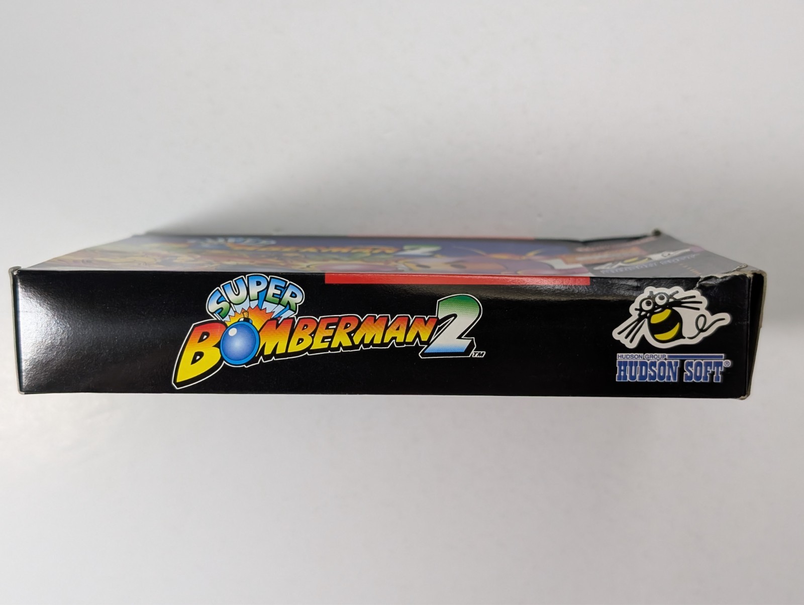 *No game* Super Bomberman 2 Nintendo SNES empty box authentic