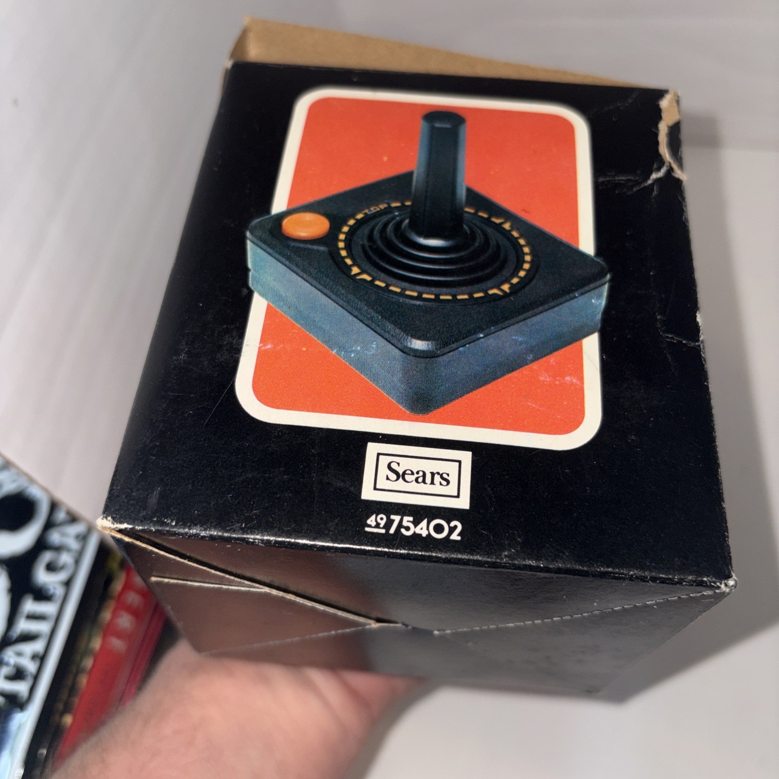 Sears Atari Joystick Controller 49 75402 with Original Box Tele-games Tested