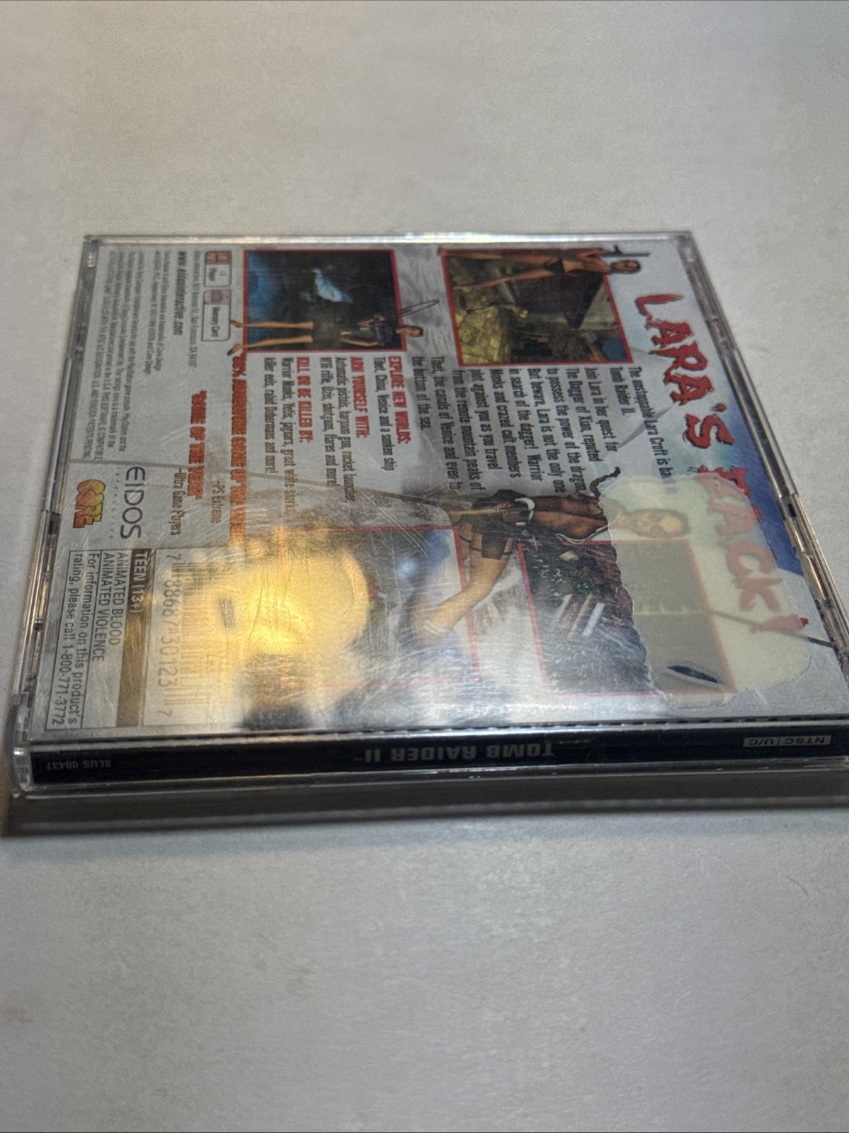 Tomb Raider II Starring Lara Croft (Sony PlayStation 1, 1997)
