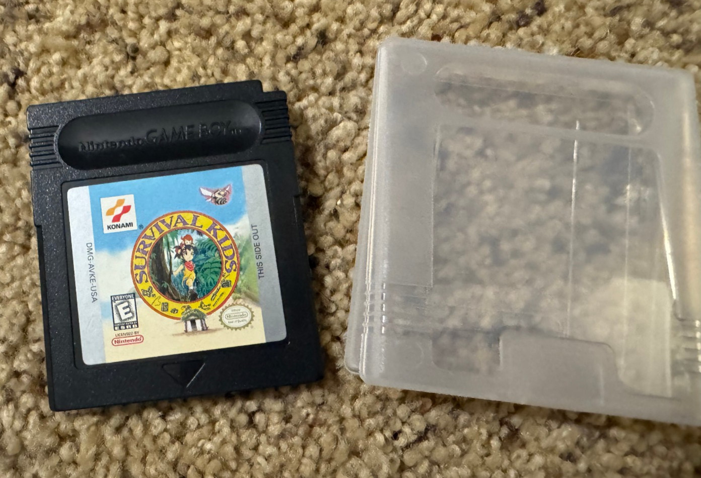 Survival Kids, Gameboy Color GBC, American Version AUTHENTIC GOOD BATTERY