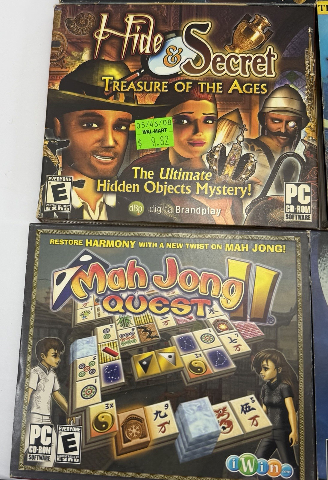 2000s PC CD Games 13 Used Open Lot Of 13 Games