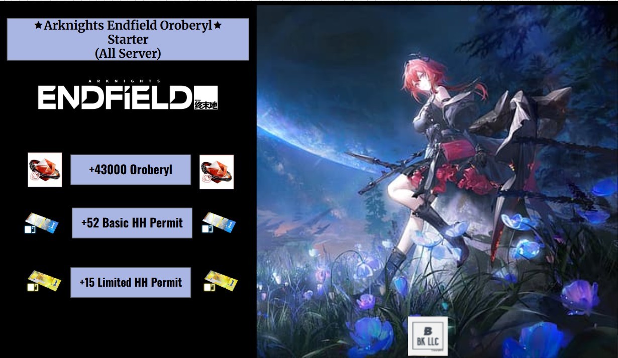Arknights Endfield Starter (All Server)