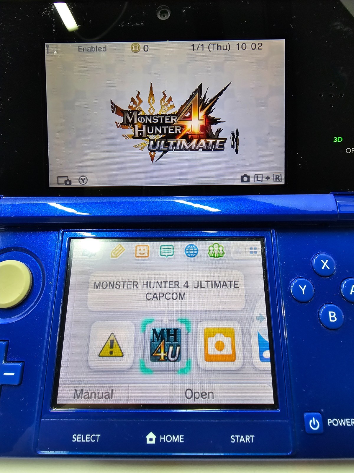 Nintendo 3DS Fire Emblem: Awakening Limited Edition Blue System Complete in box