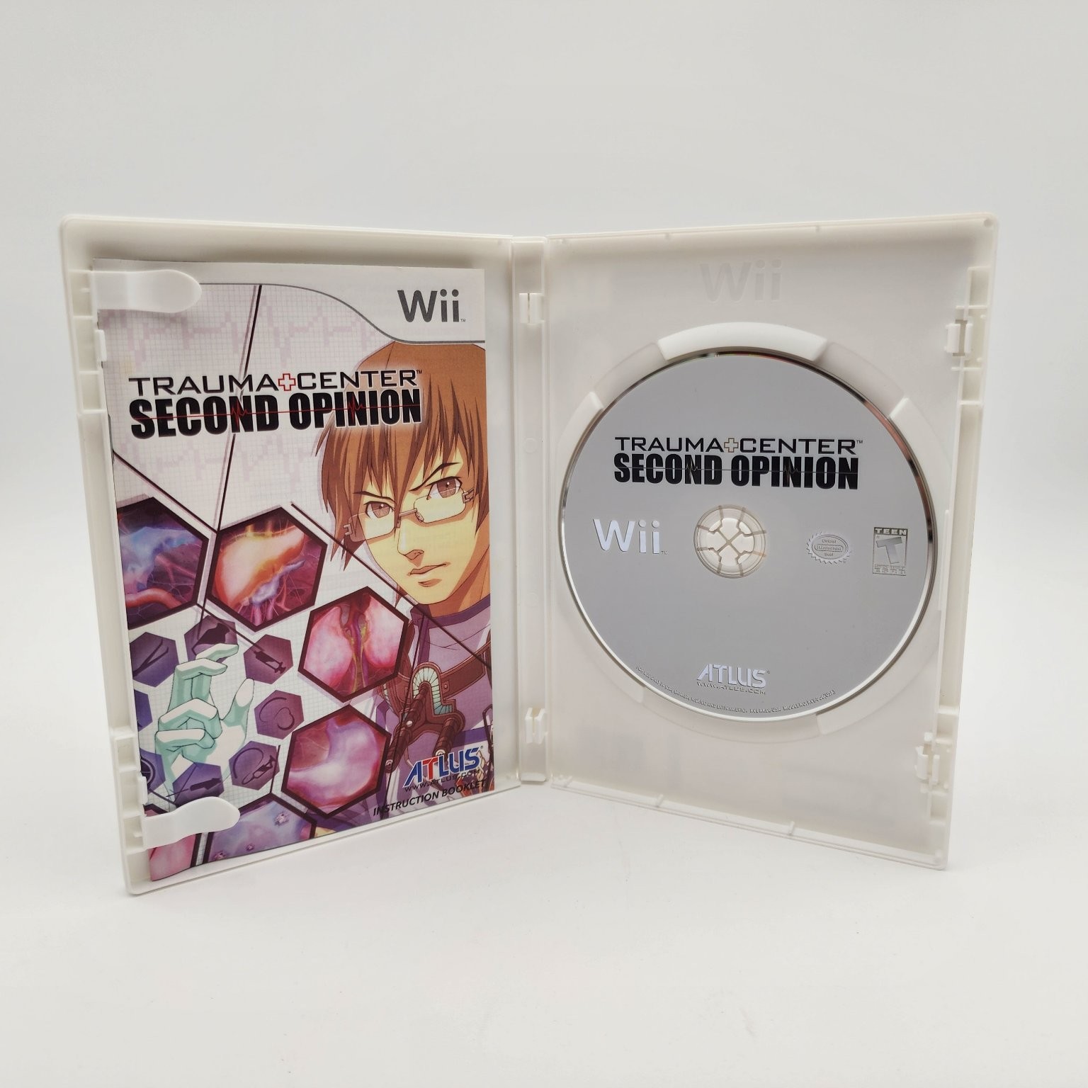 Trauma Center Second Opinion Wii Video Game Medical Simulation