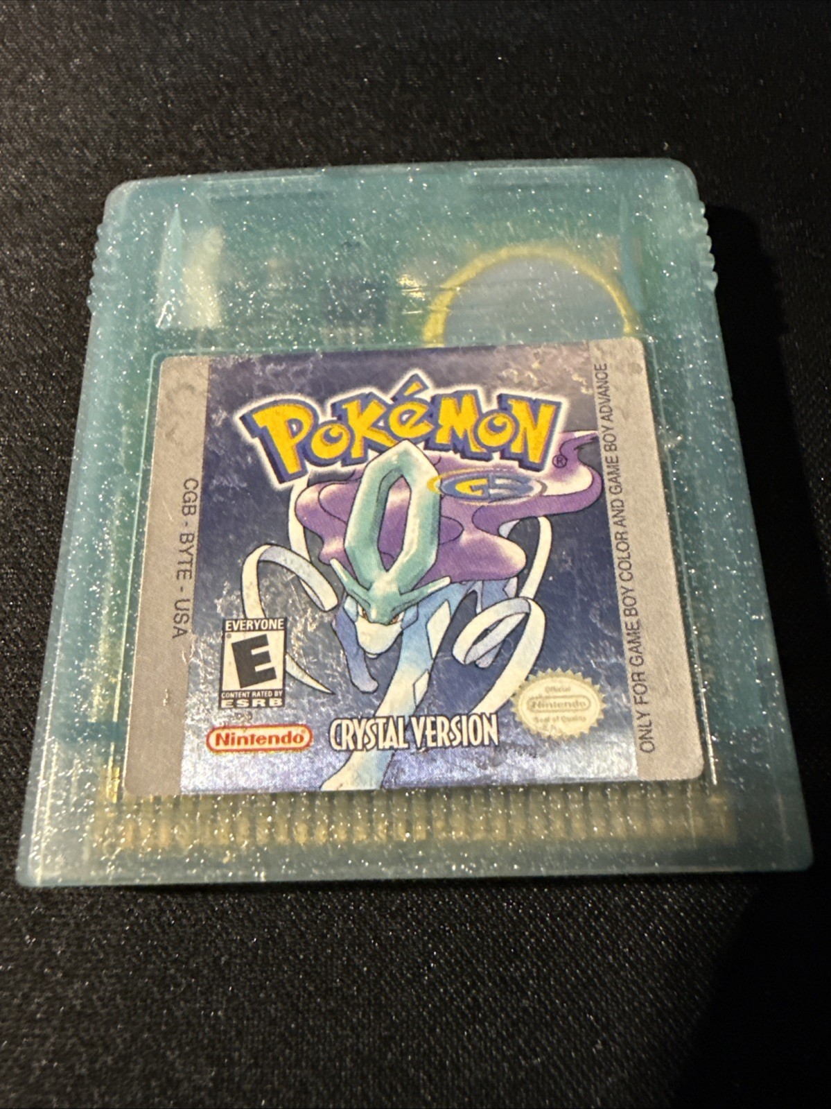 Pokemon Crystal Nintendo Gameboy Color Authentic Tested Working – Dry Battery