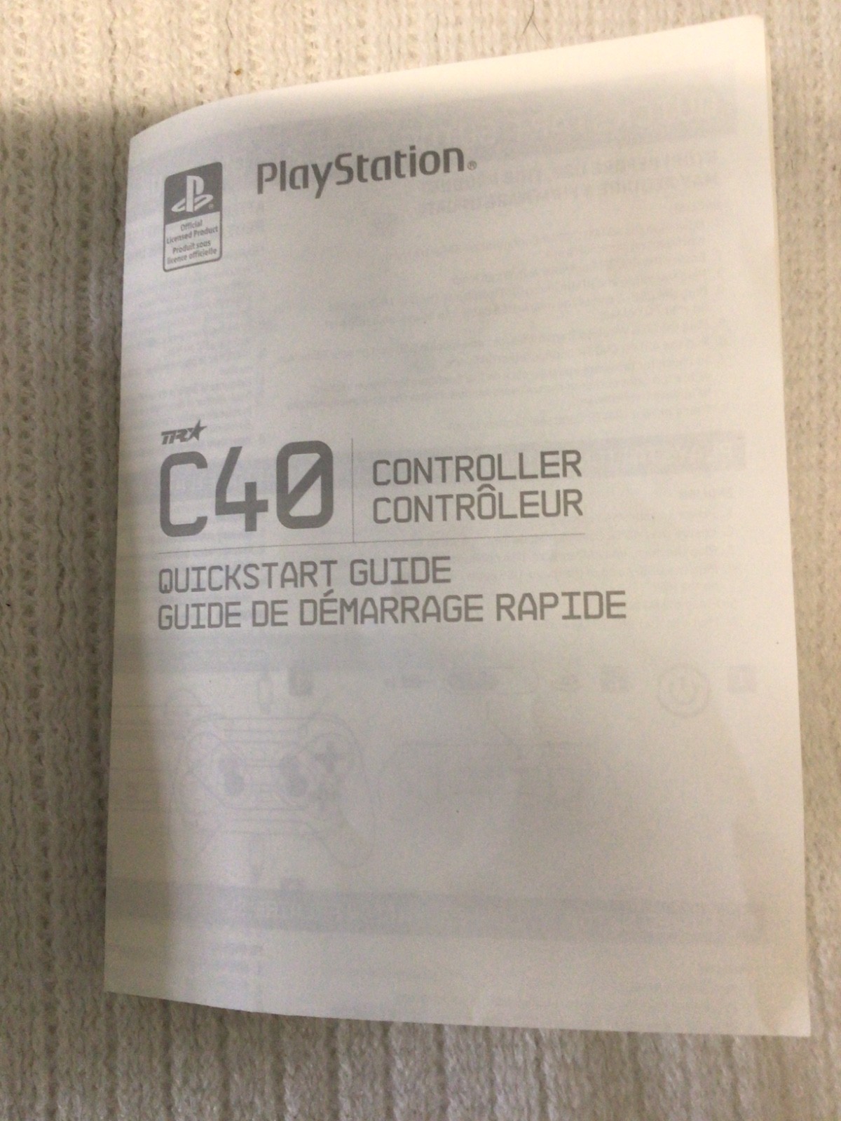 playstation C40 controller mod E/GR0004 GR 0005 playstation 4 or windows 8/10 PC
