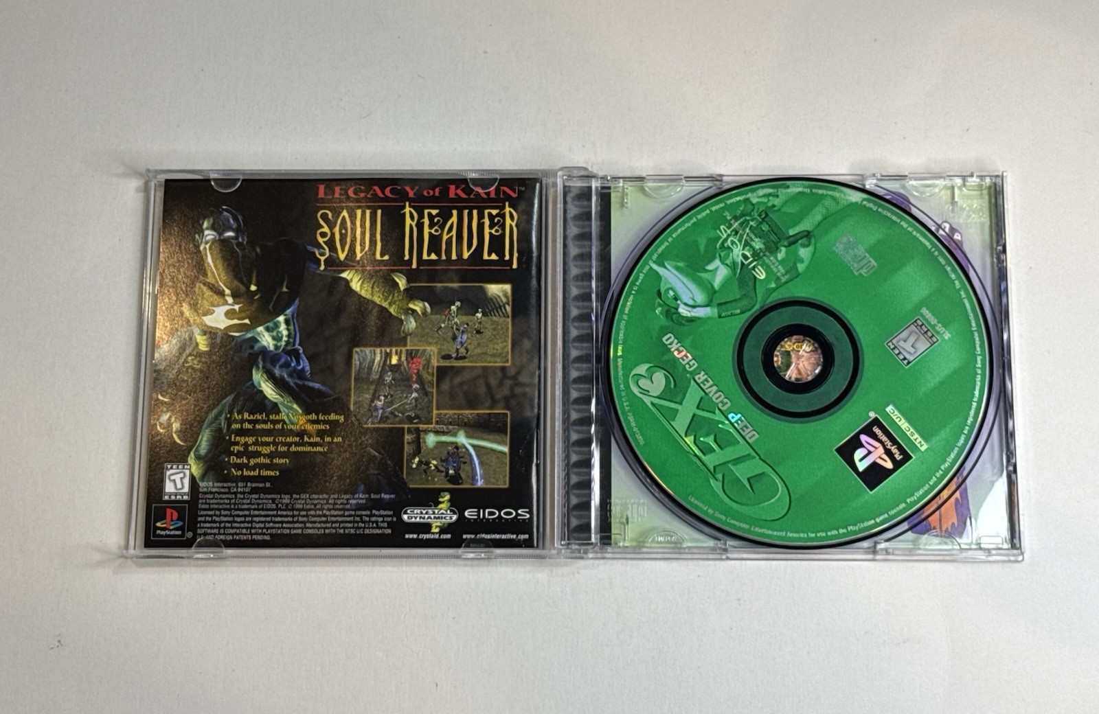 3 Game PS1 Gex Lot: Gex 1, 2, & 3 (Sony PlayStation 1) All CIB Complete W Reg