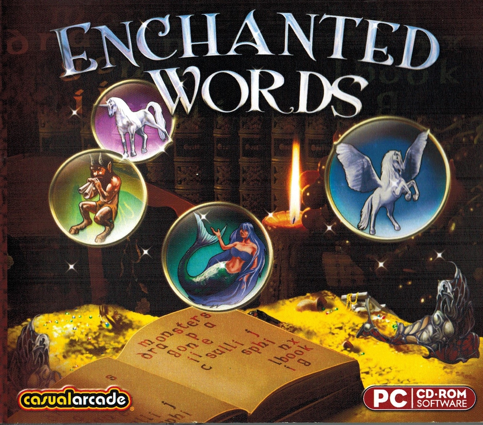 Enchanted Words – PC Software Word Puzzle Game Sealed New