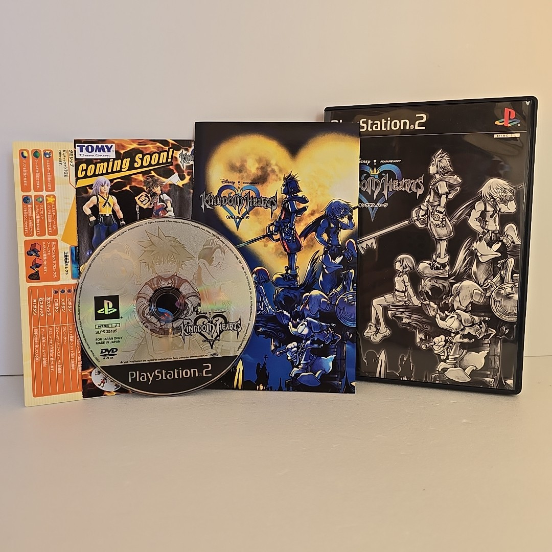 Kingdom Hearts Sony PlayStation 2 PS2 Game 2002 Japanese CIB Complete w/ Manual