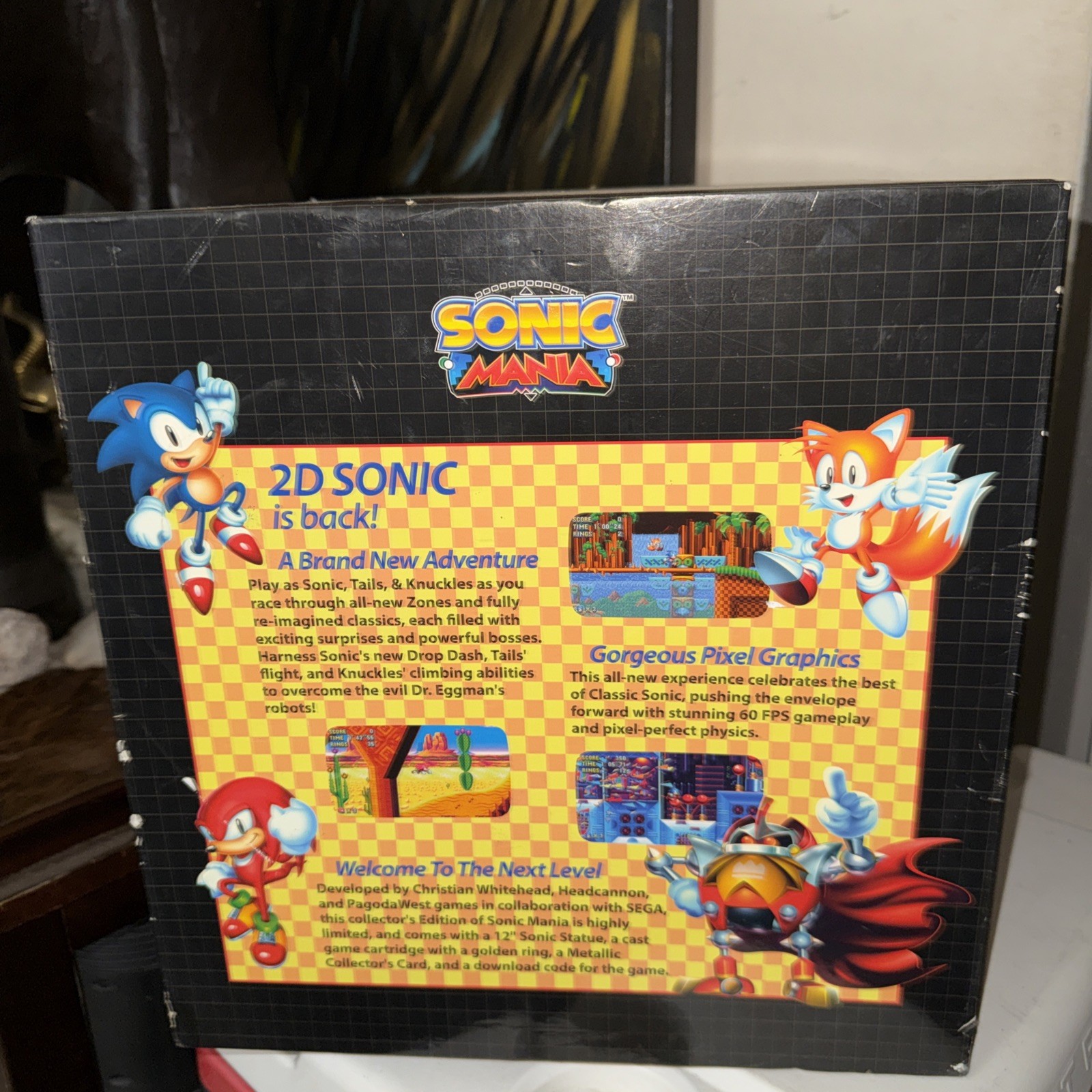 Sonic Mania Collectors Edition SEGA Genesis Hedgehog 12″ Statue Xbox One