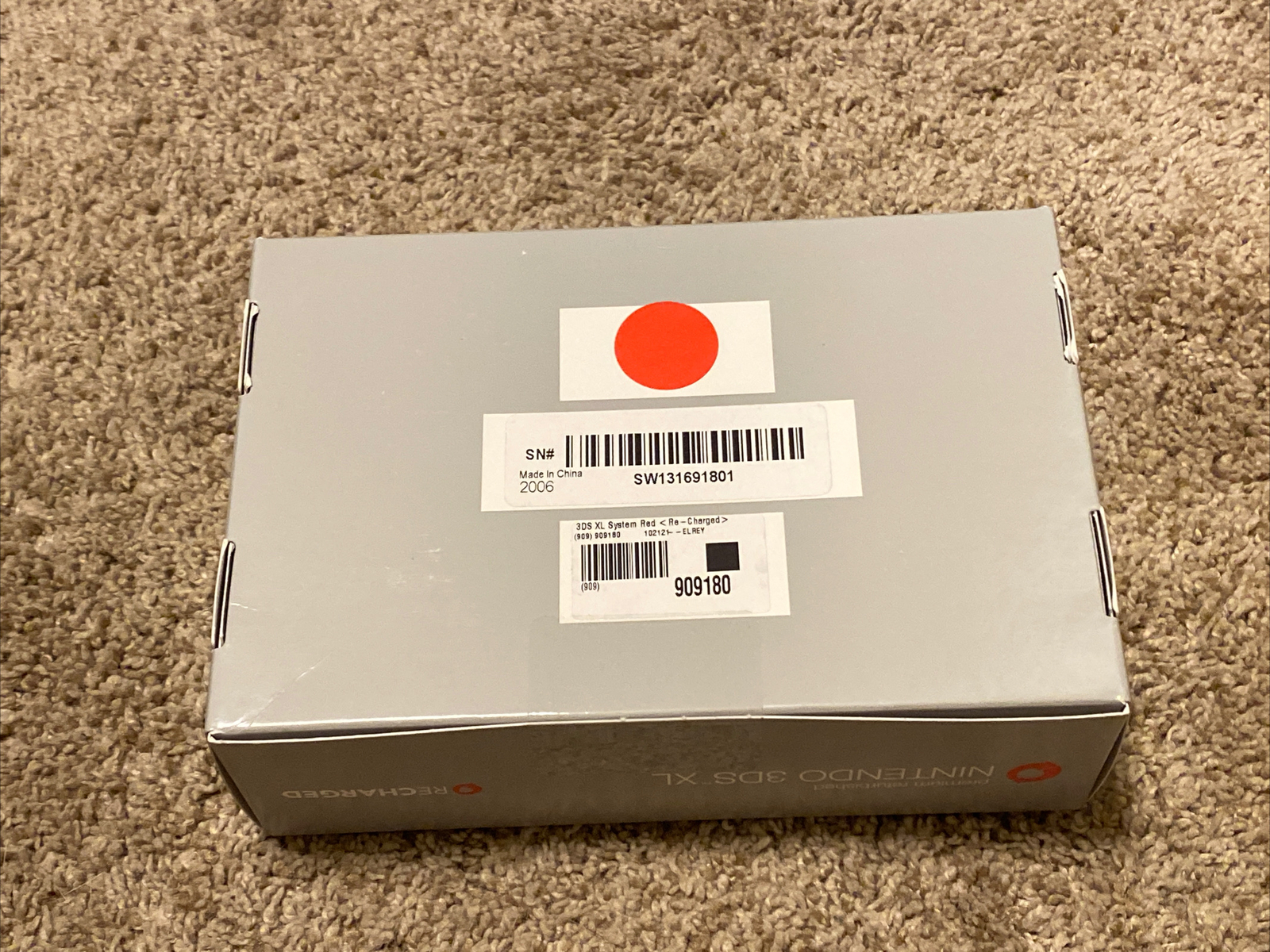 Nintendo 3DS XL RED – GameStop Premium Reconditioned – IN HAND – SHIPS FAST!