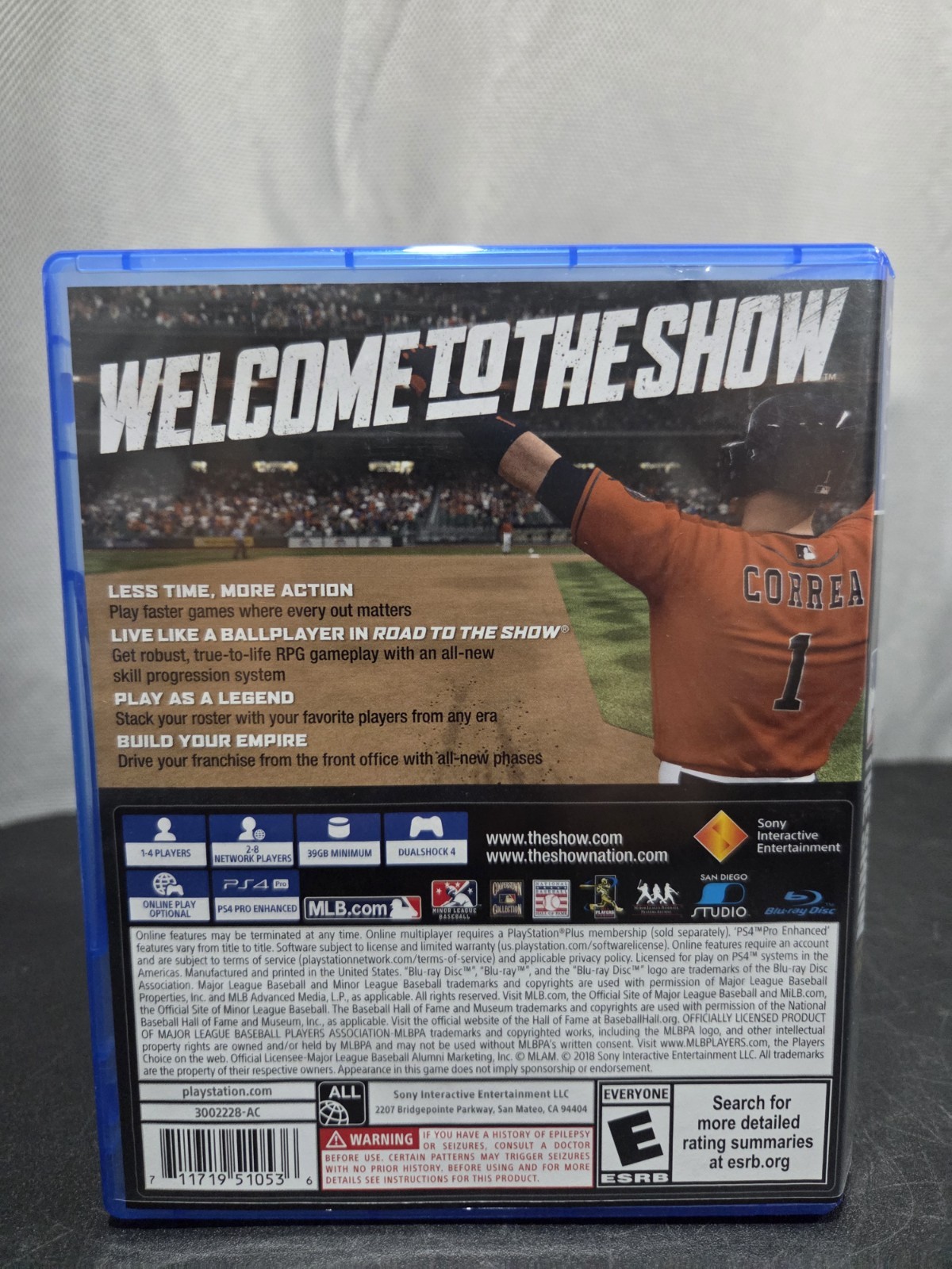 MLB The Show 18 (PlayStation 4, 2018)