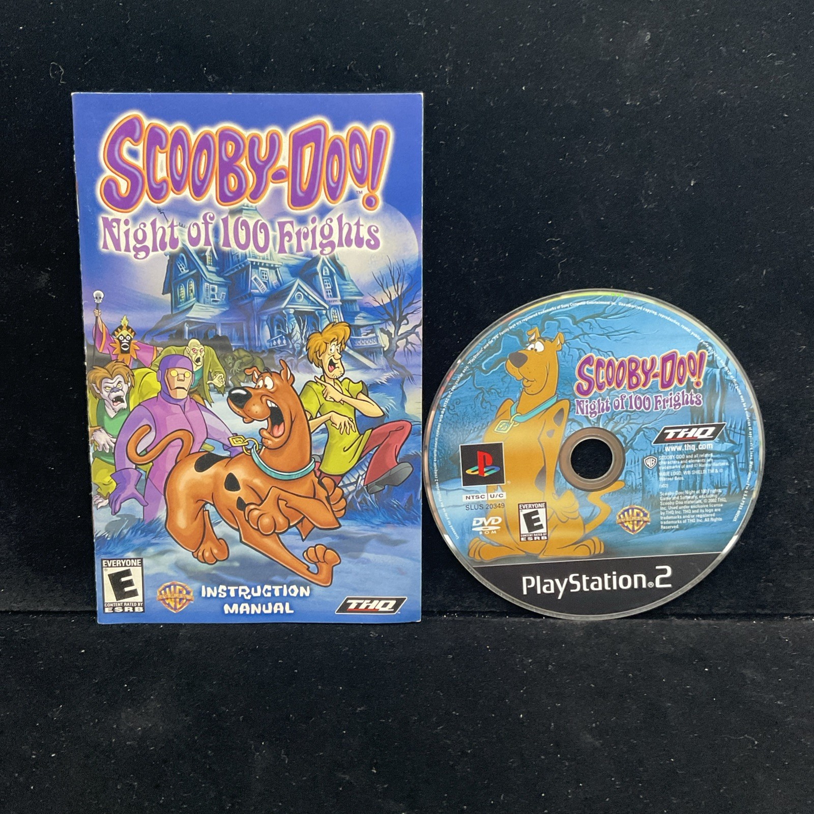 Scooby-Doo! Night of 100 Frights (PS2) Tested & CIB Clean 1 YR Warranty Refurbis