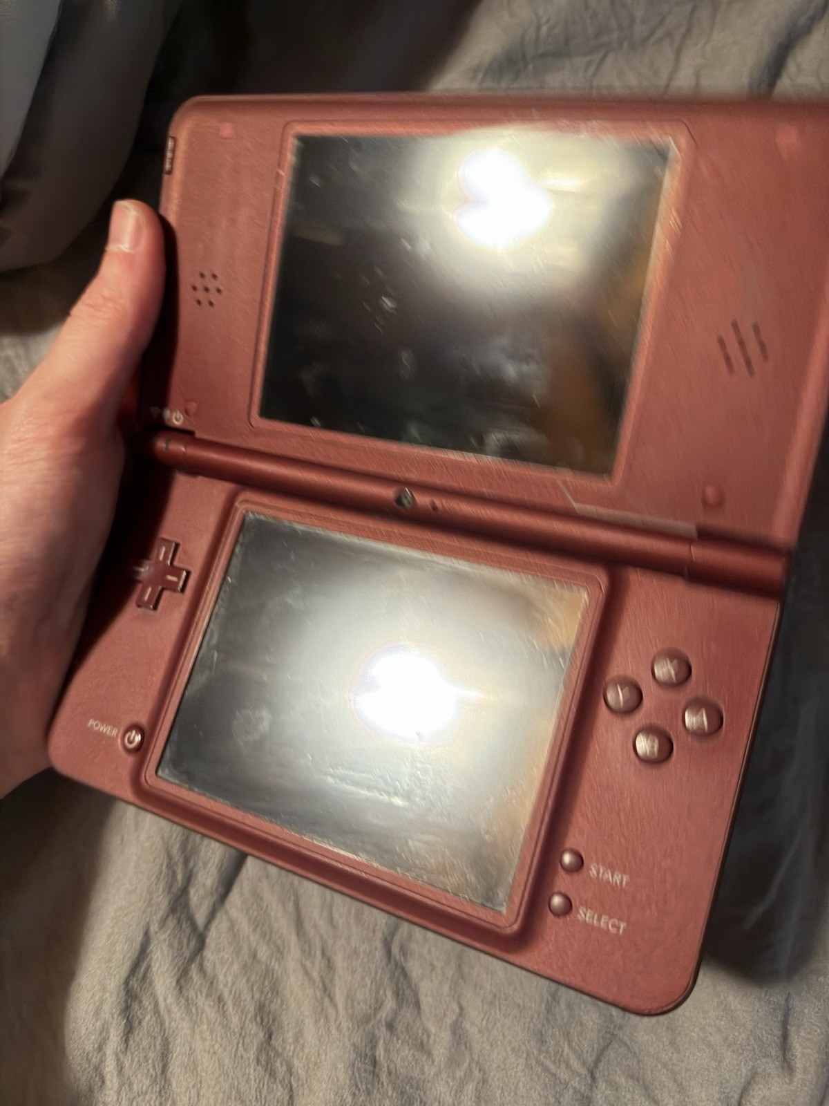 Nintendo DSi XL Handheld System – Burgundy Clean