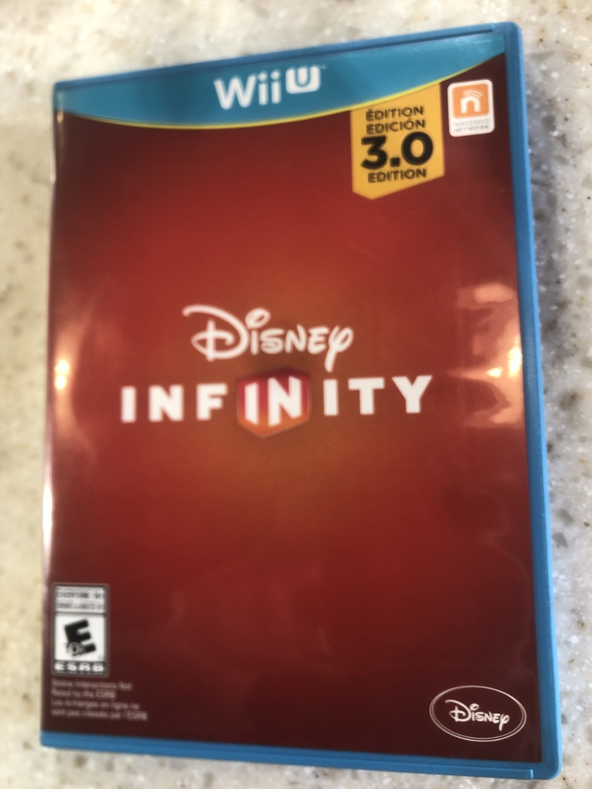 DISNEY INFINITY EDITION 3.0 WII U NINTENDO WIIU WII U GAME & CASE NES HQ