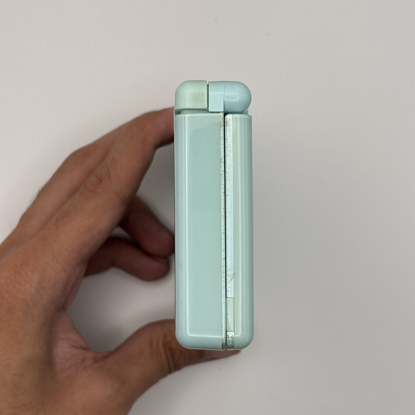 Nintendo DS Lite Jp Handheld Blue Turquoise Tested And WorkingMatching GBA Cover