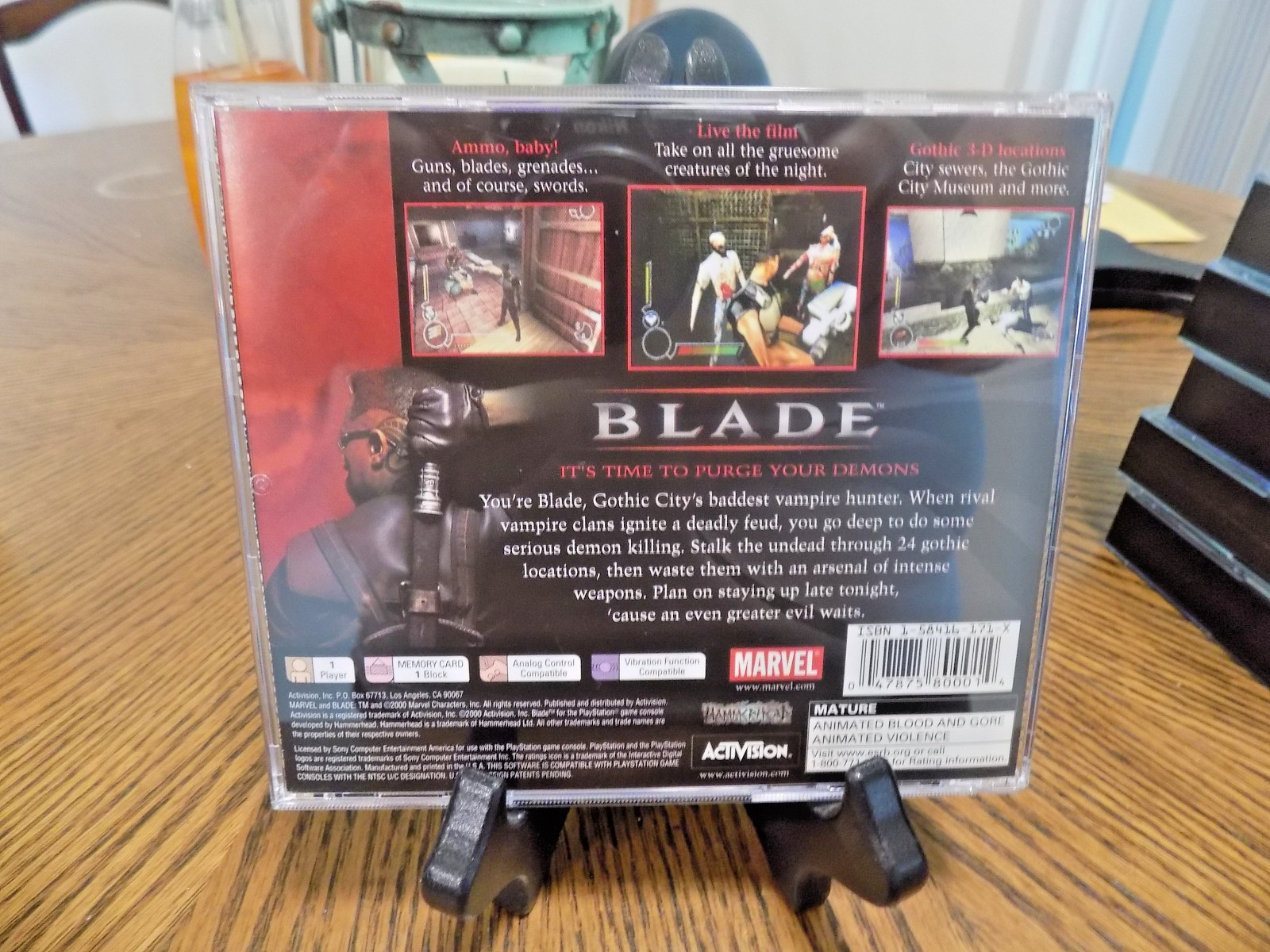 Blade CIB good shape tested PS1 (Sony PlayStation 1, 2000)