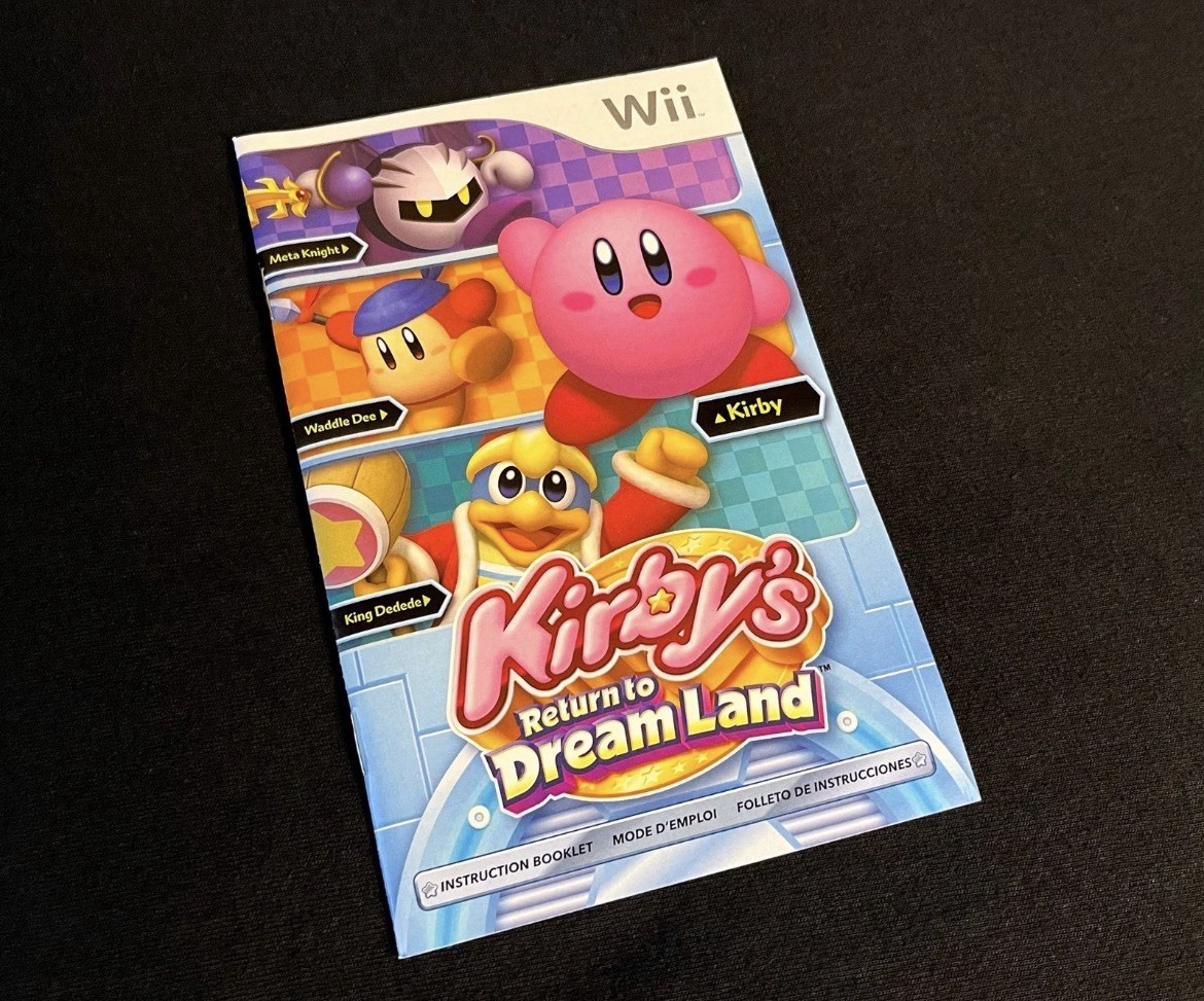 Kirby’s Return to Dream Land – Nintendo Wii Complete in Box CIB Authentic 💎