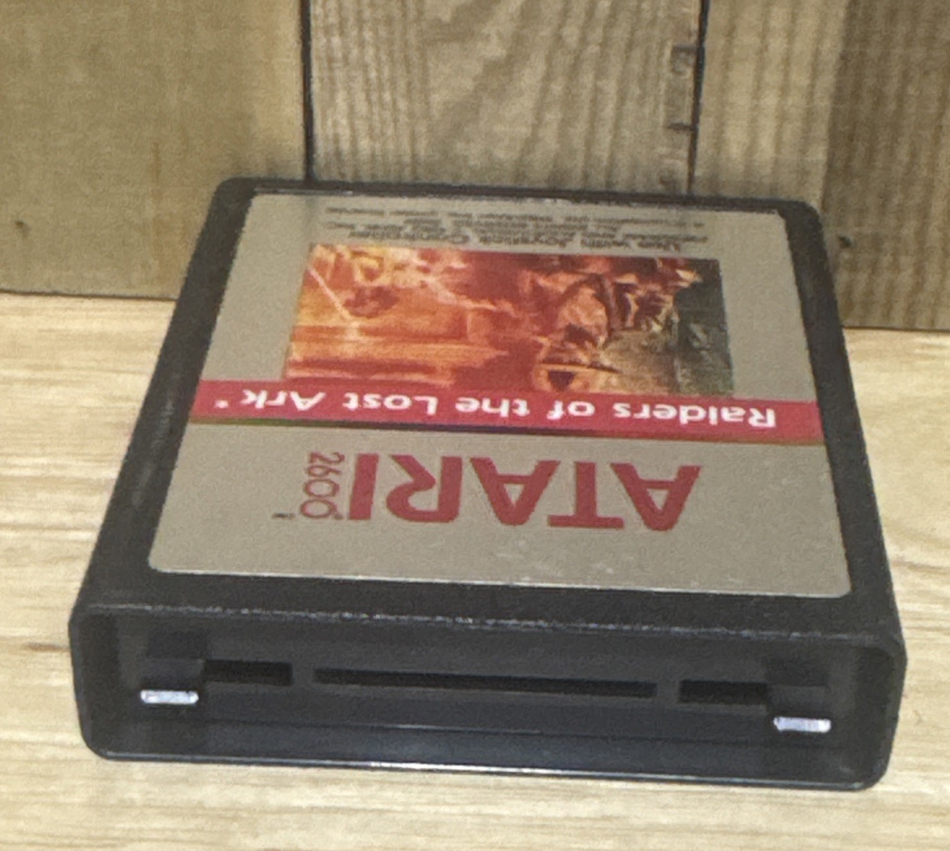 Atari 2600 Raiders of the Lost Ark Cart Indiana Jones!