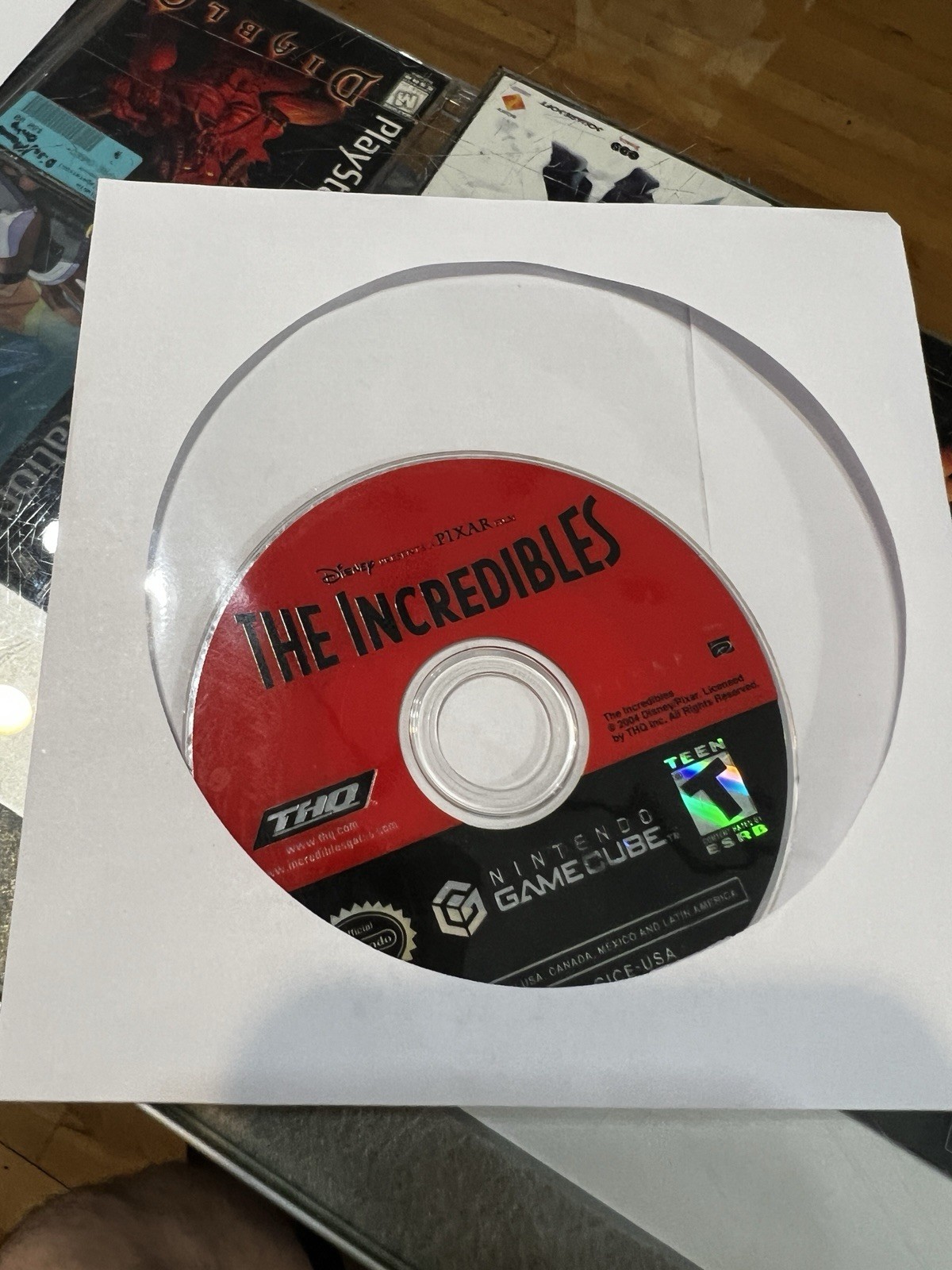 The Incredibles Nintendo GameCube Disc Only Polished Disc