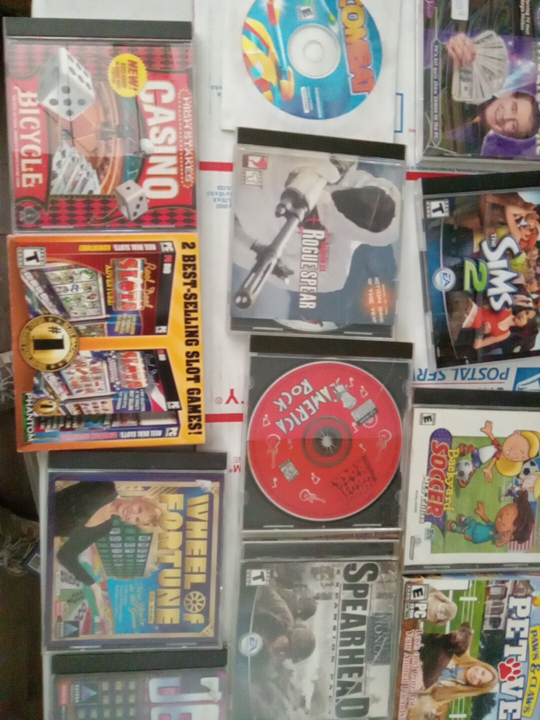 LOT OF 35 rare PC CD-ROM Video games Estate Sale Nice Variety 🇺🇲 T4#289