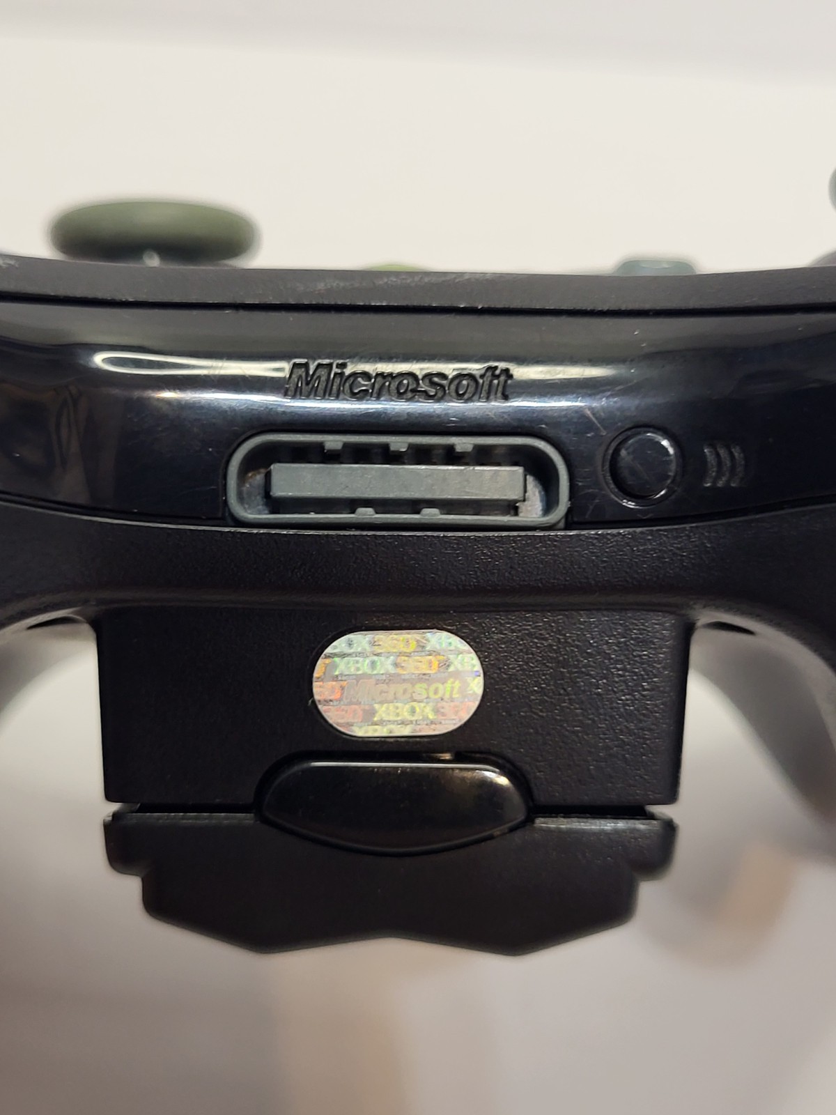 Microsoft Xbox 360 Official OEM Black & Grey Wireless Controller Genuine