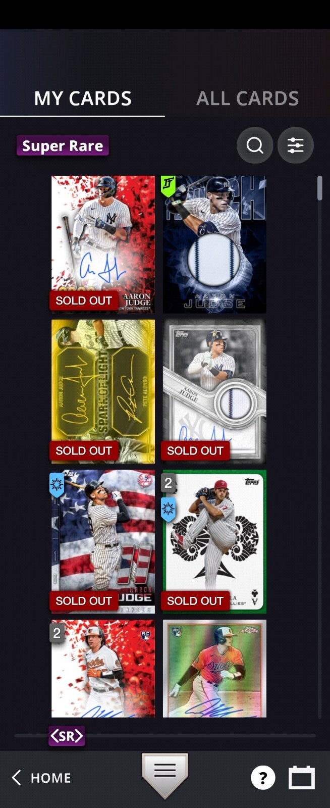 Topps Bunt **DIGITAL** Account