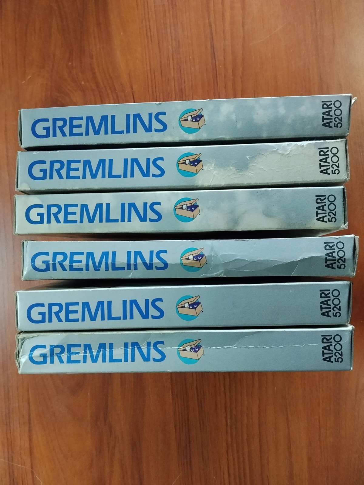 Lot 6 Gremlins -Atari 5200 NEW Factory SEALED original box New Old Stock NOS